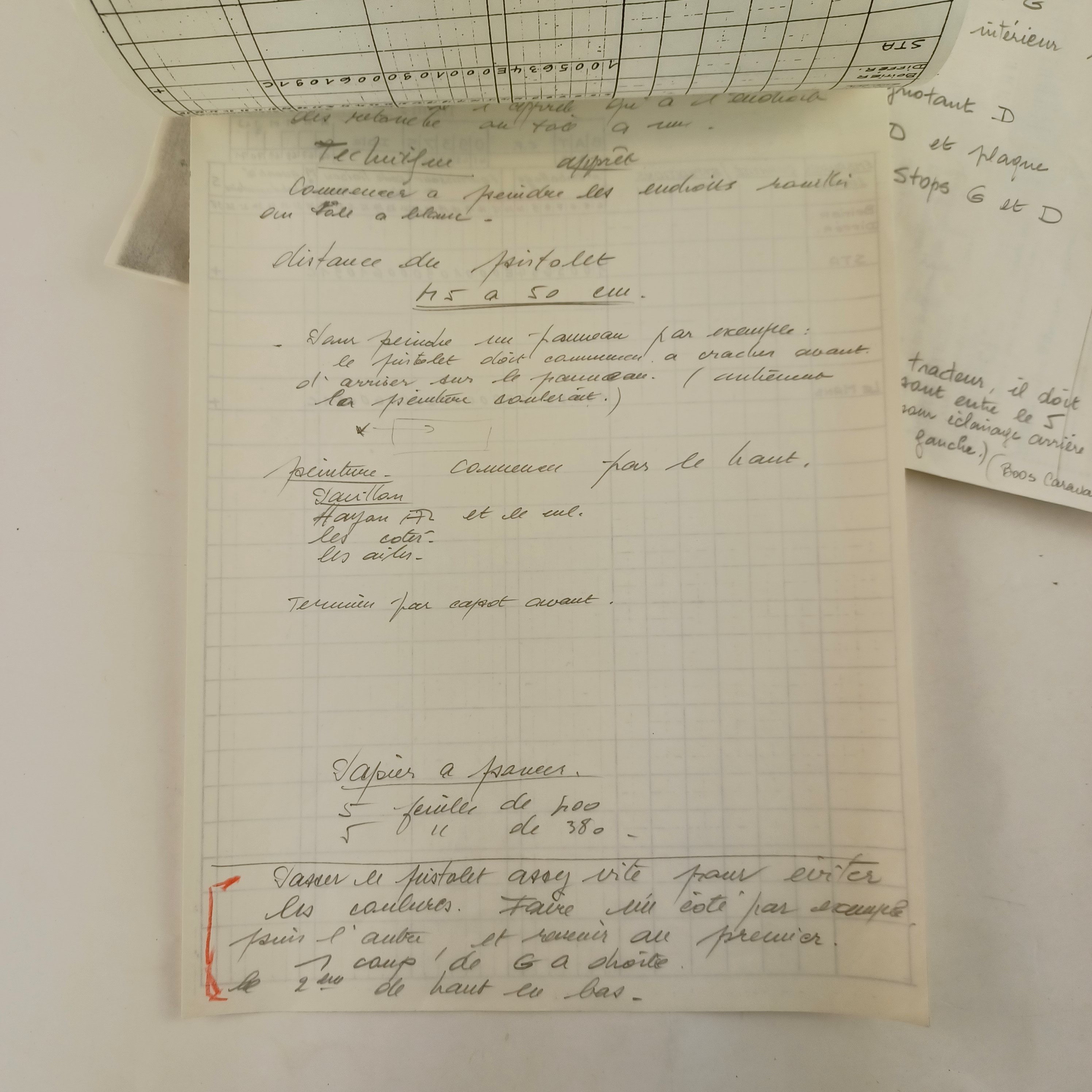 Lot de documents techniques Matra Automobile avec Attelage & branchements (1987–1988) Très bon état - Vue 7 - 