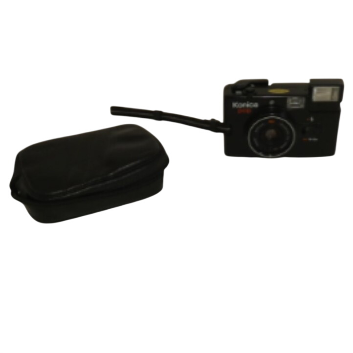Acheter Appareil photo argentique 24x36 avec flash KONICA POP Bon état - 45,00 € Appareil photo argentique 24x36 avec flash KONICA POP Bon état - reconditionné disponible sur Label Emmaüs