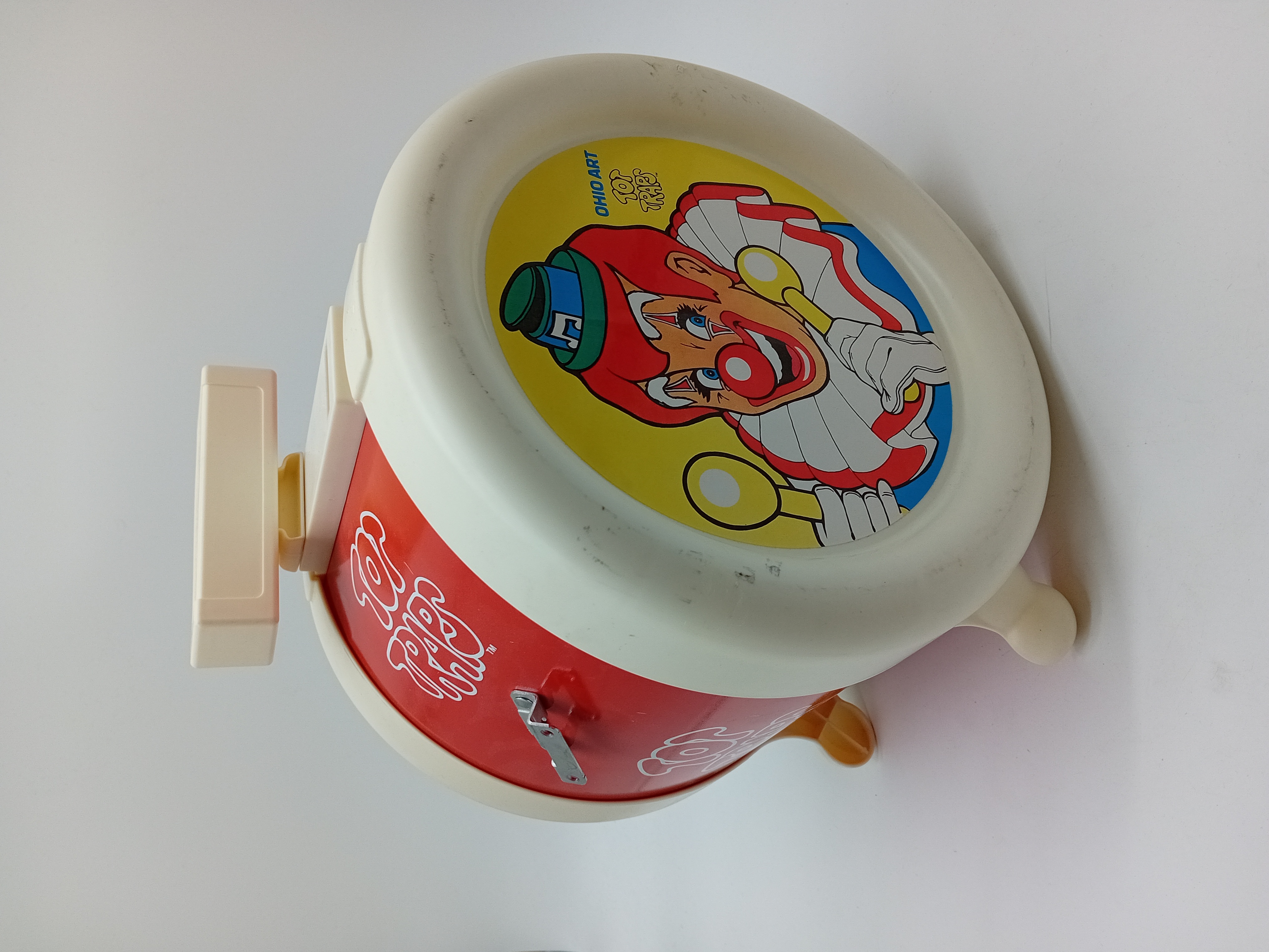 Voir photo 3 de Mini Batterie Vintage Ohio Art Toy Traps Enfant (B732) Mini Batterie Vintage Ohio Art Toy Traps Enfant (B732) Bon état - Vue 3 -
