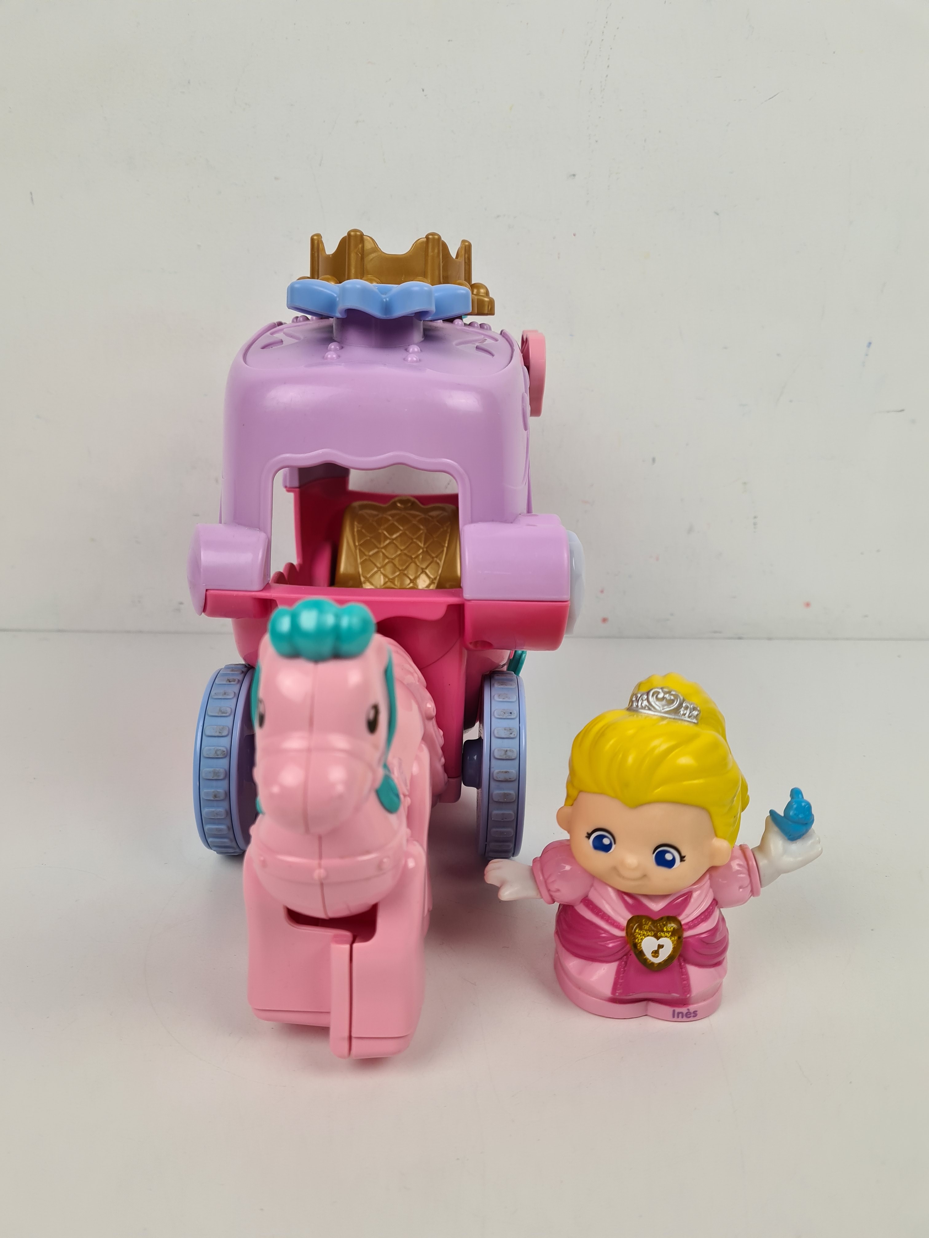 Figurine - Carrosse magique et princesse Inés - Tut Tut Copains - Vtech - 35 cm - Photo 2