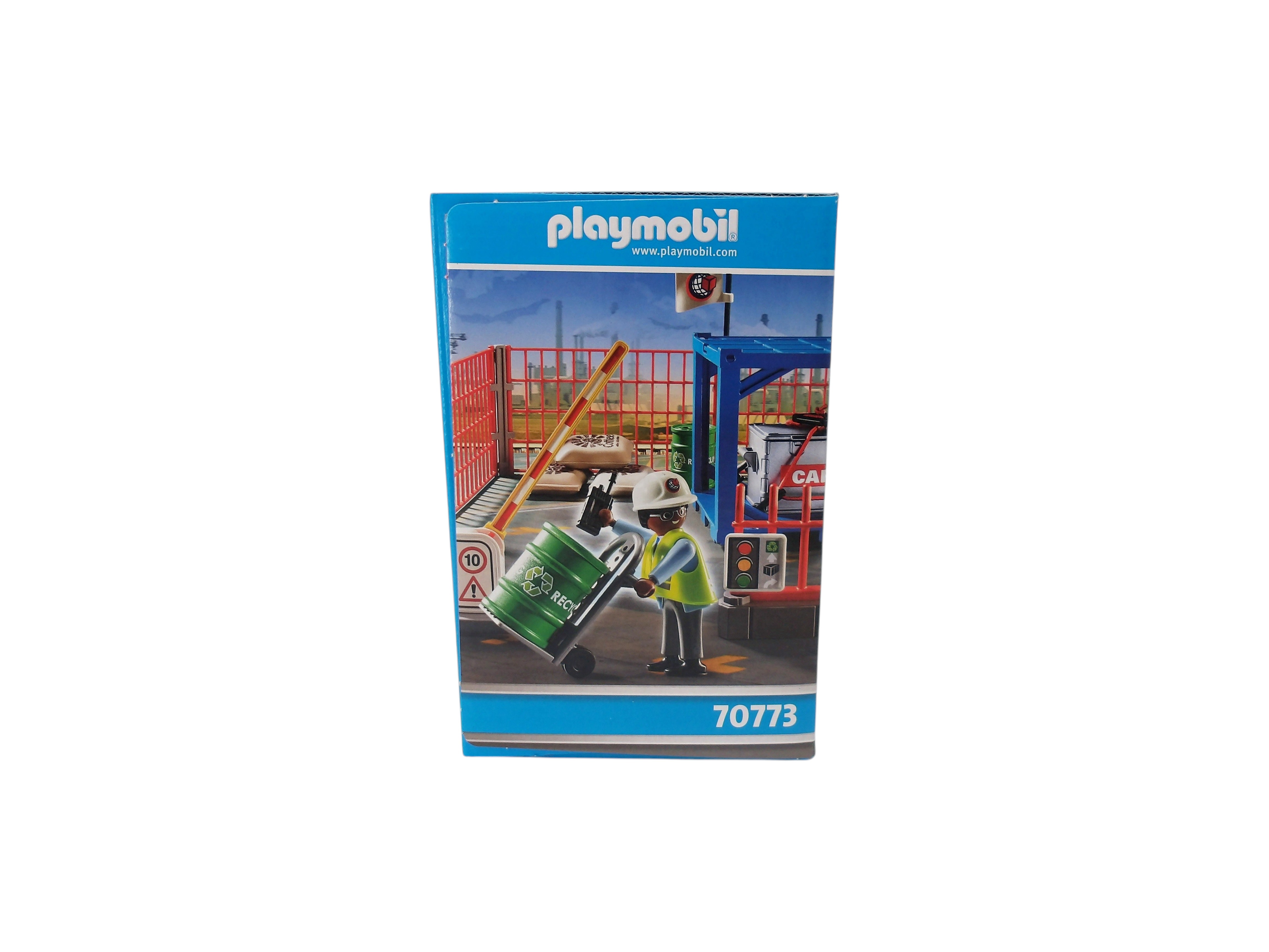Playmobil City Action - Espace de stockage - Set 70773  - Vue 2 - 