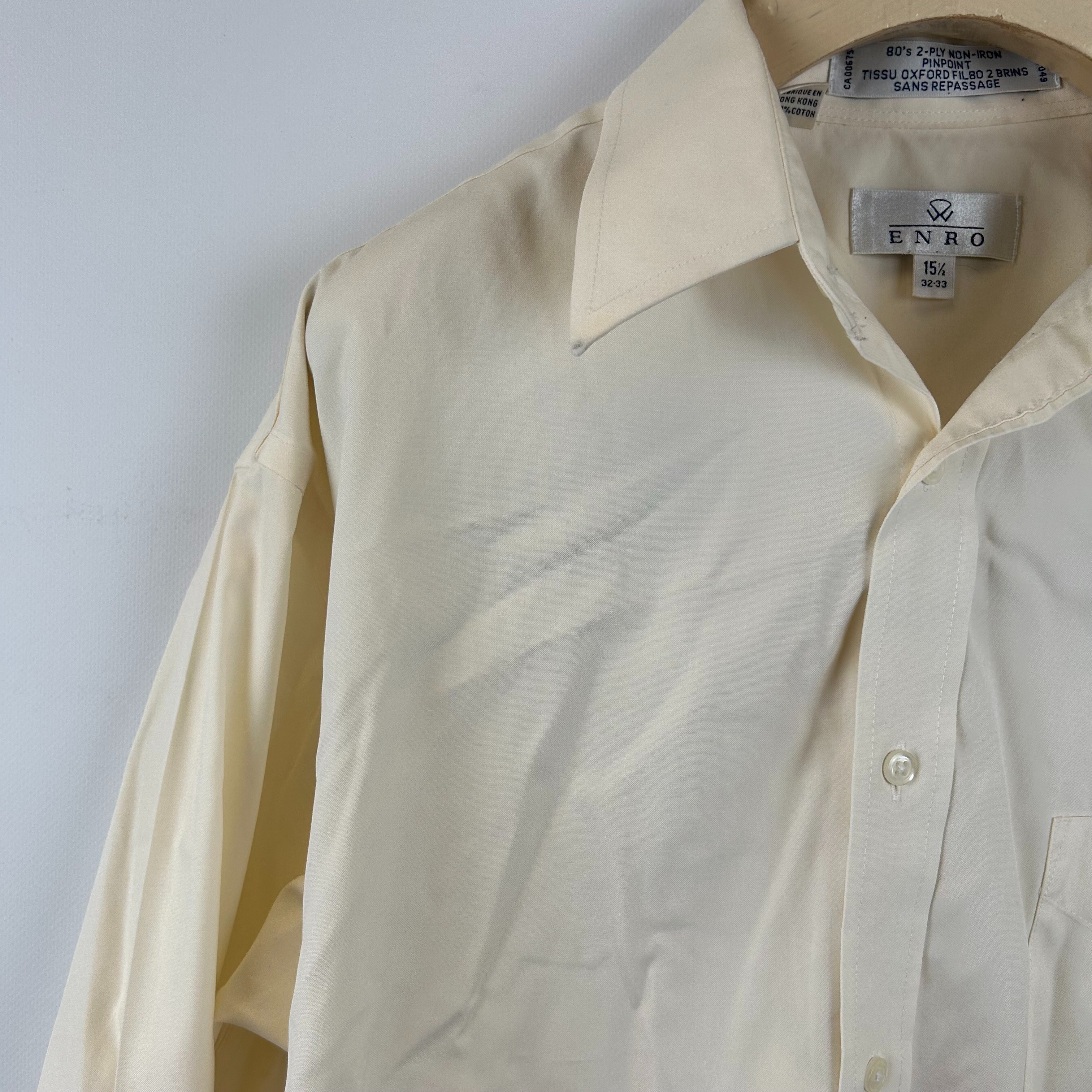Enro - Chemise jaune beurre - Taille 52 - Photo 1