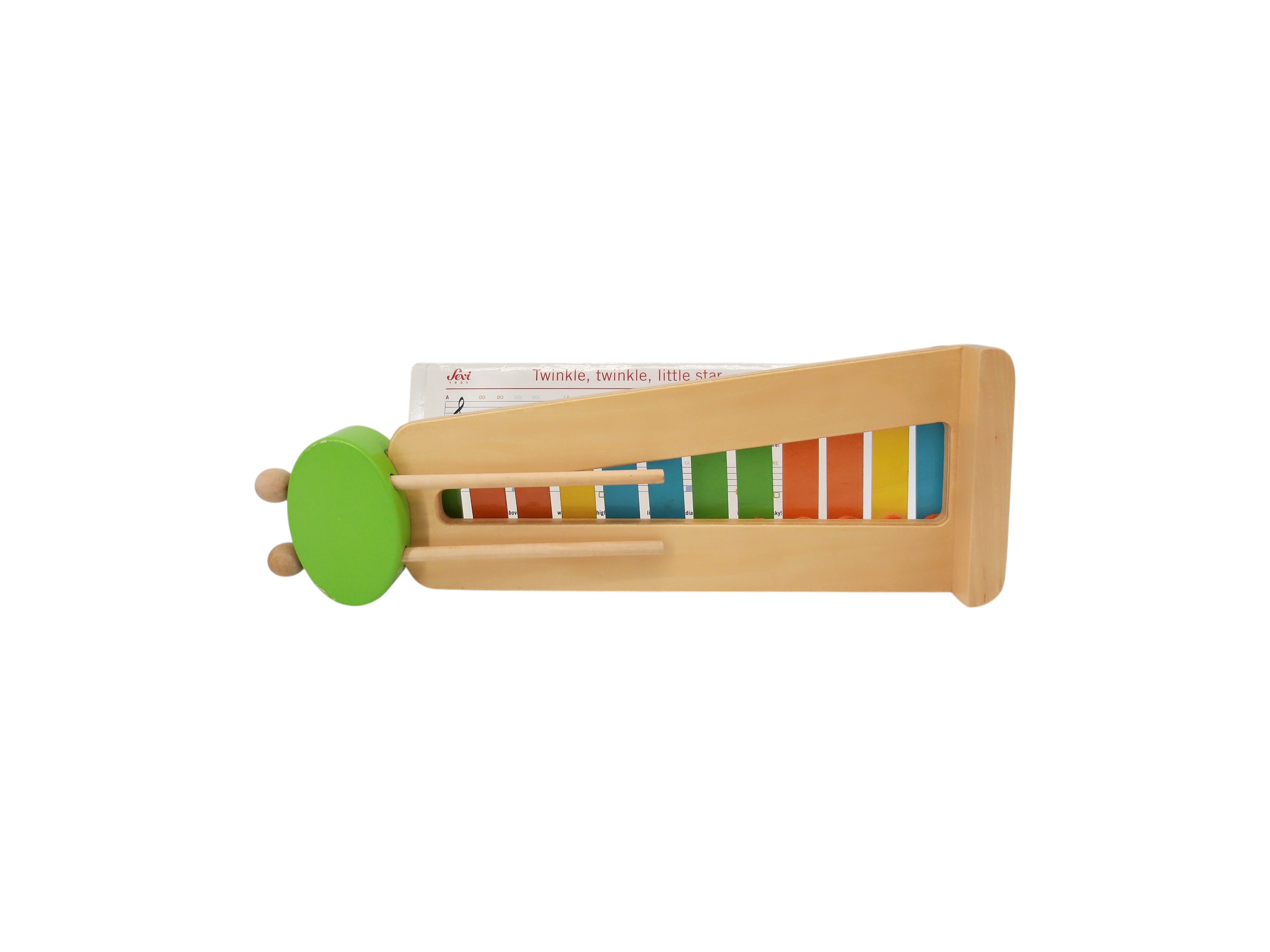 Xylophone grenouille en bois  Très bon état - Vue 2 - 