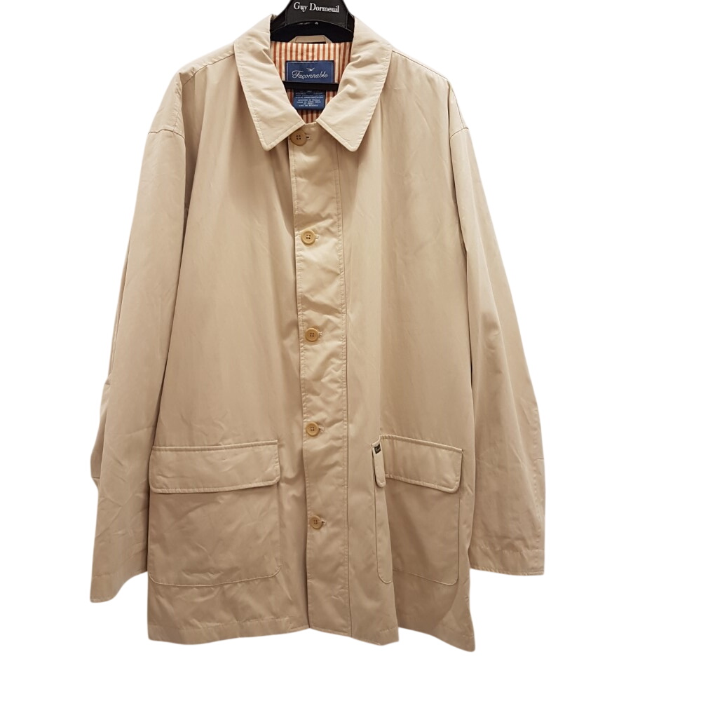 Imperméable écru - FACONNABLE – Taille XLT Très bon état -  reconditionné disponible sur Label Emmaüs