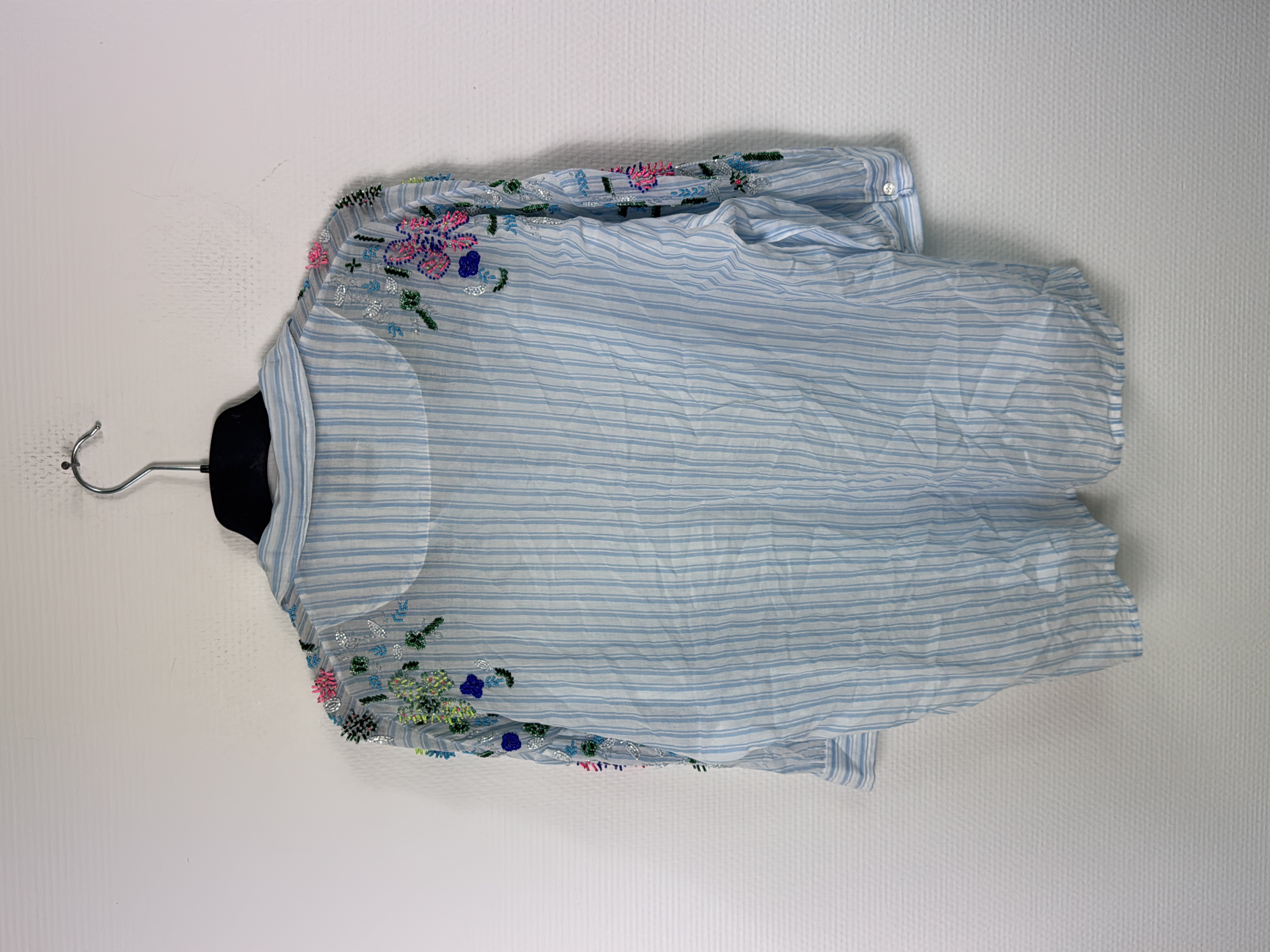 Chemise Essentiel antwerp rayée à fleurs brodées 🌸 - Photo 6