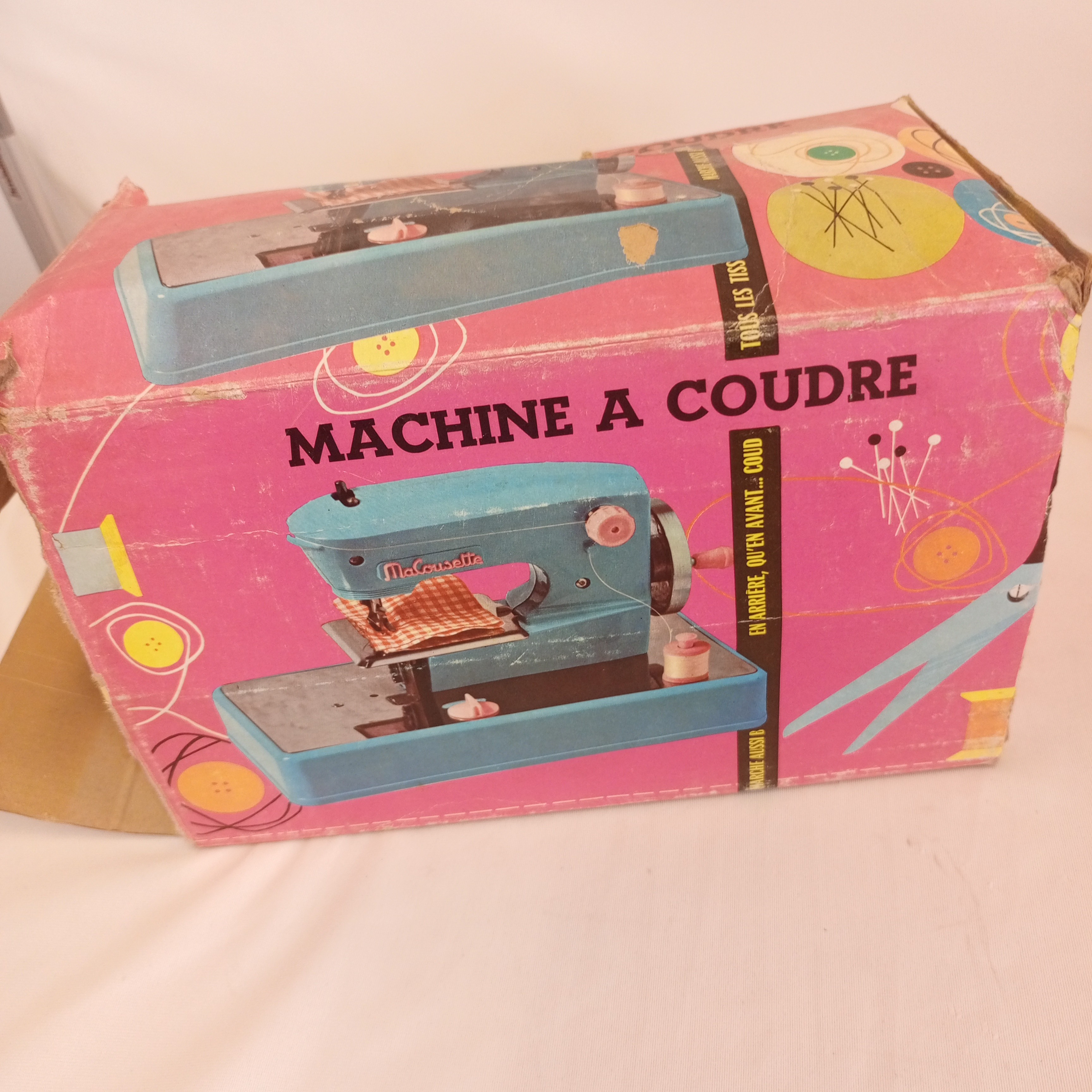 Jouet Machine A Coudre Ancienne Ma cousette - Bon état - Photo 3