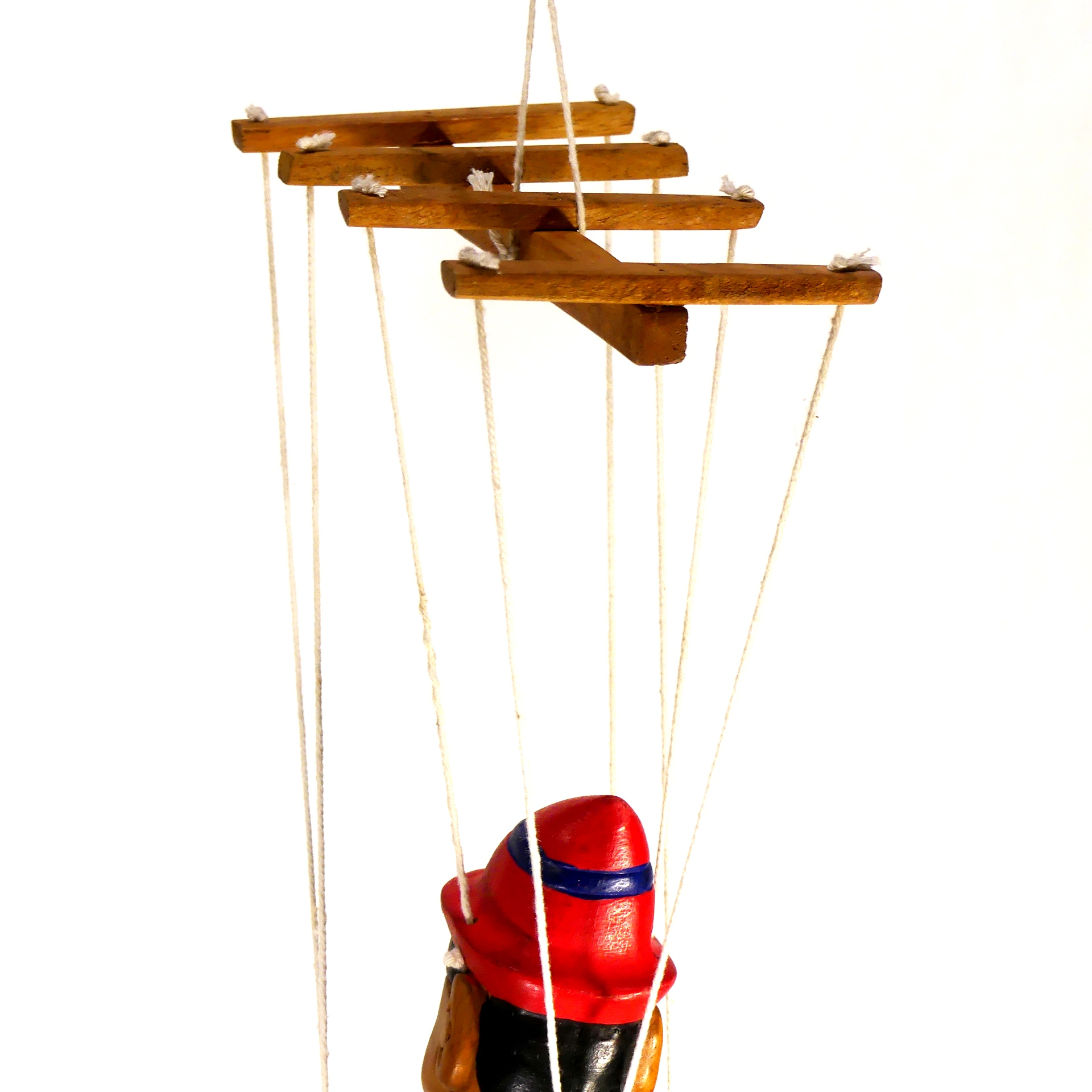 Marionnette articulée - Pinocchio - Bois Très bon état - Vue 4 - 