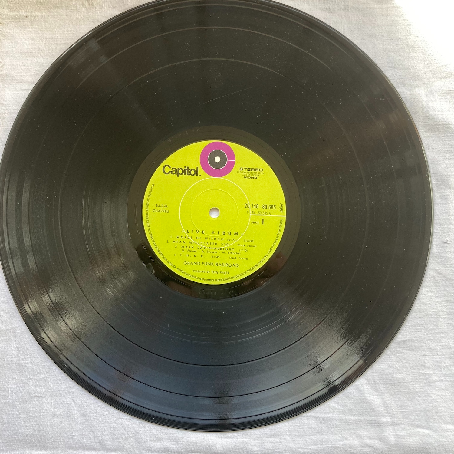 Grand Funk – Live Album Bon état - Vue 4 - 