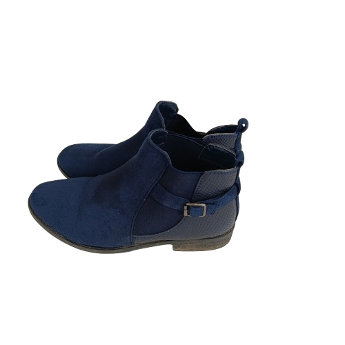 Paire de chaussures bleues pointure 38 - Photo 2