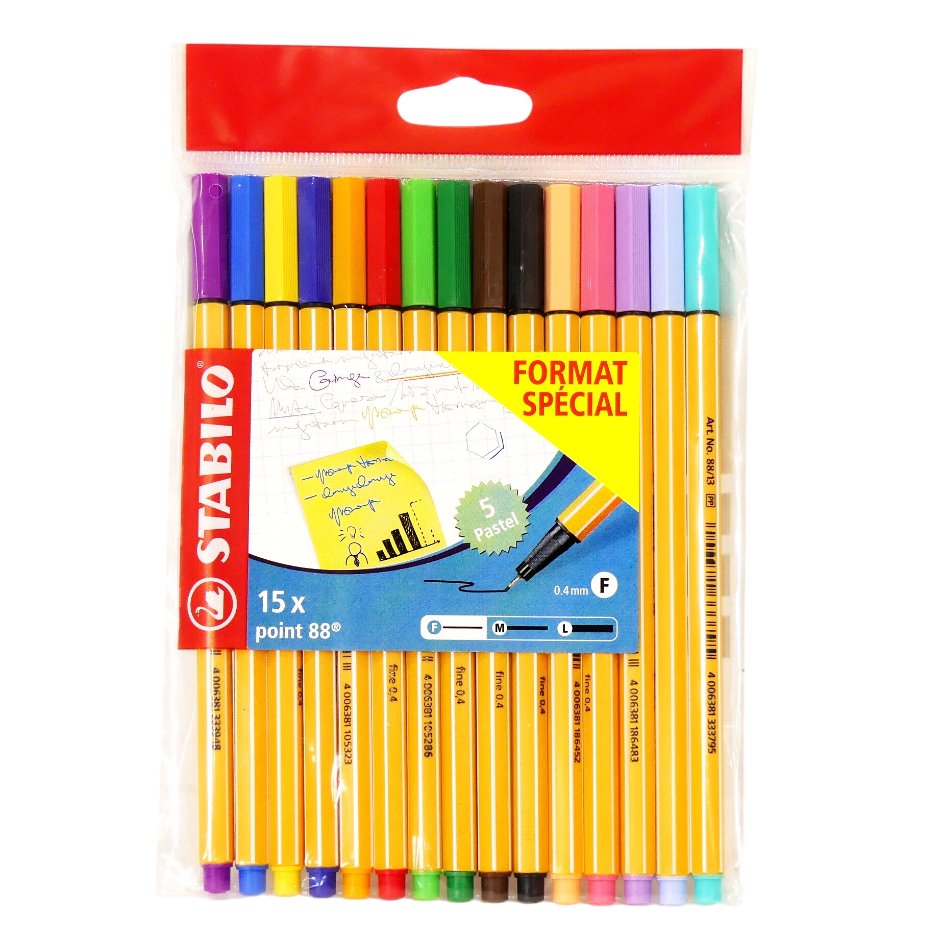 Acheter 15 Stabilo - Feutre point 88 - 0.4mm Comme neuf - 12,00 € 15 Stabilo - Feutre point 88 - 0.4mm Comme neuf - reconditionné disponible sur Label Emmaüs