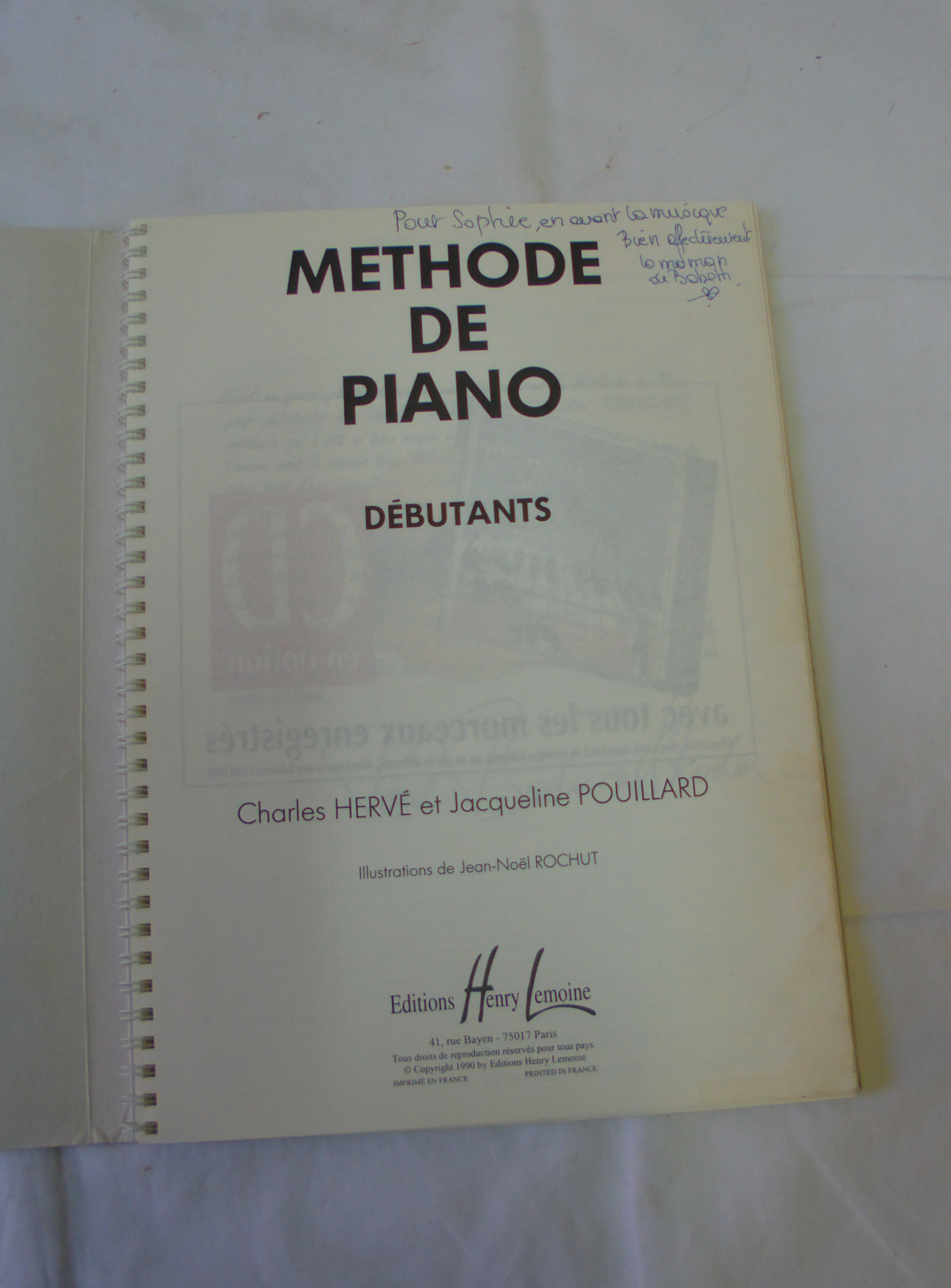 Méthode de Piano Débutants de Charles Hervé et Jacqueline Pouillard - Photo 4