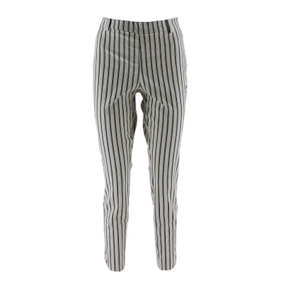 Pantalon cru  rayures noires - Taille 42 - H&M - Modalova