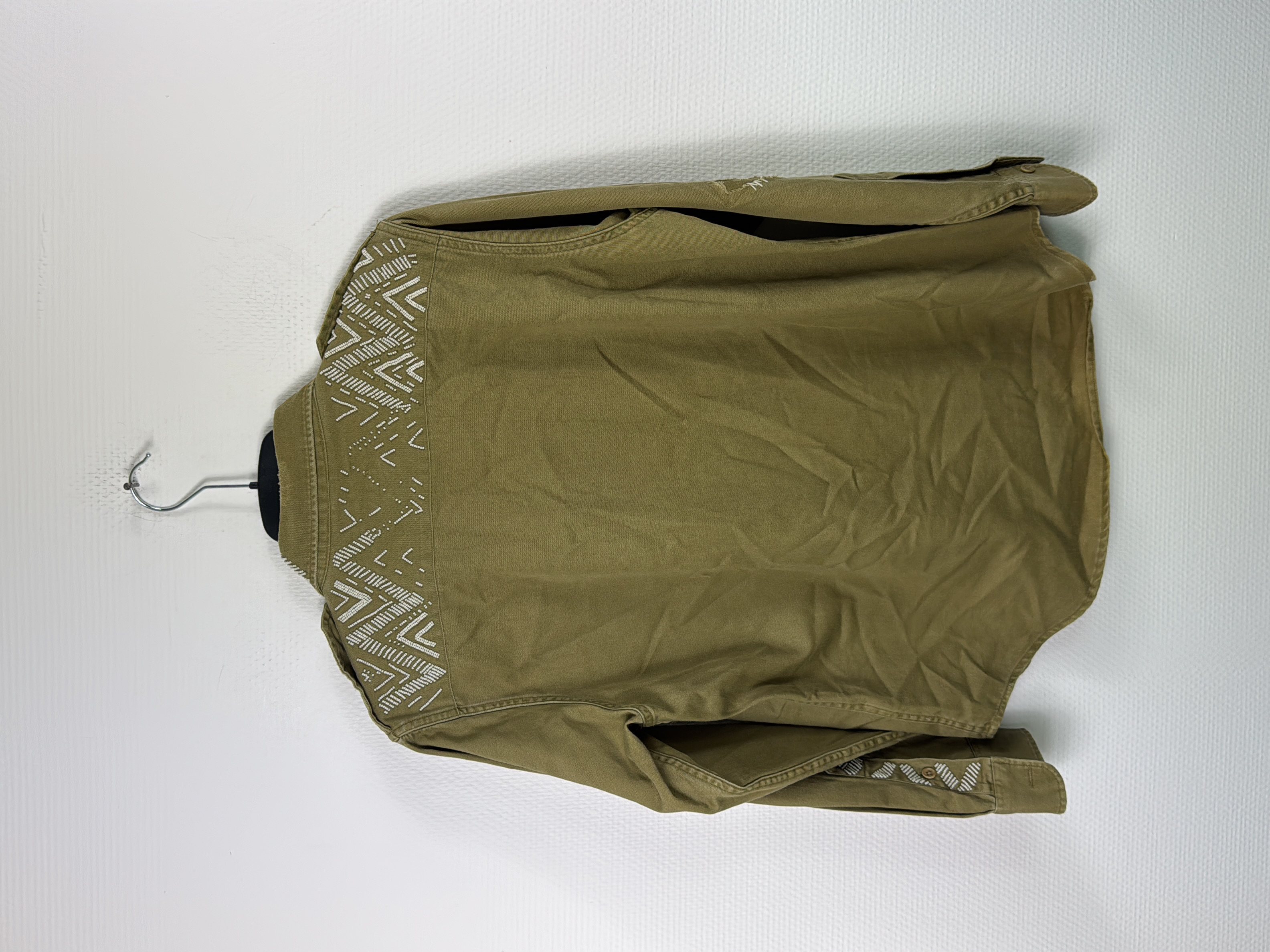 Veste Chemise Polo Ralph Lauren kaki motifs 👕 - Photo 6