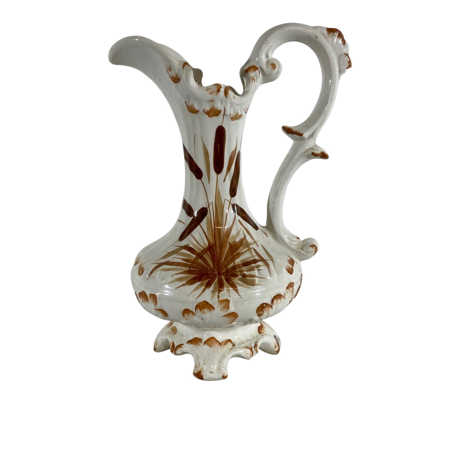 Cruche en faïence Italienne BASSANO - Très bon état sur Label Emmaüs