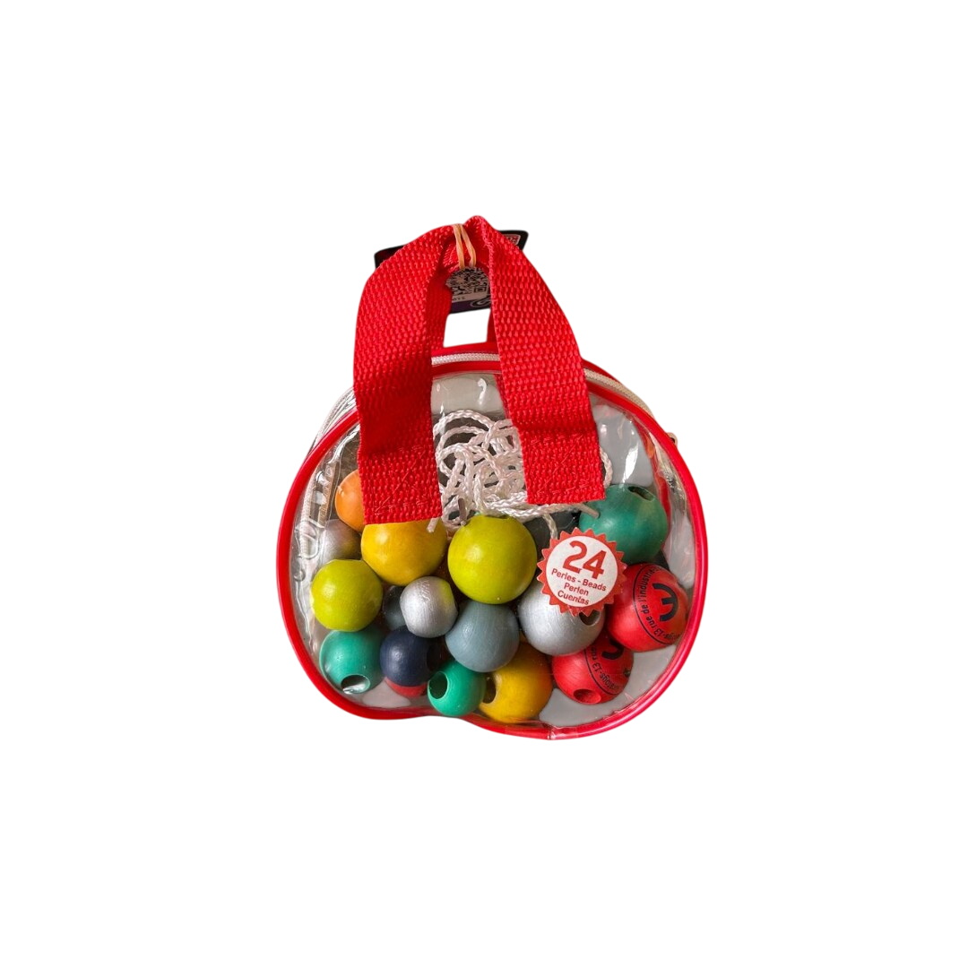 Lots de 24 perles  Très bon état -  reconditionné disponible sur Label Emmaüs