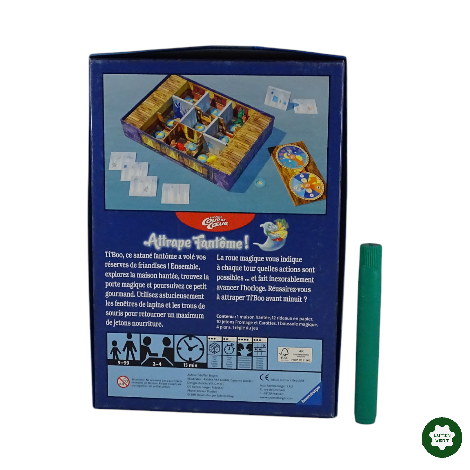 Attrape Fantôme d'occasion RAVENSBURGER - Dès 5 ans | Ref 9221 - Photo 2