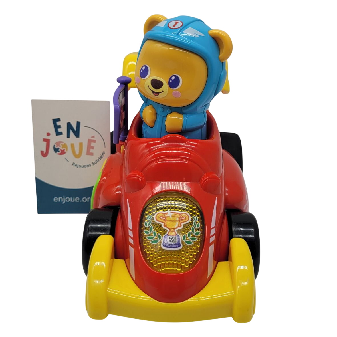 Voiture - Titours champion de course - VTech - À partir de 12 mois. Très bon état -  reconditionné disponible sur Label Emmaüs
