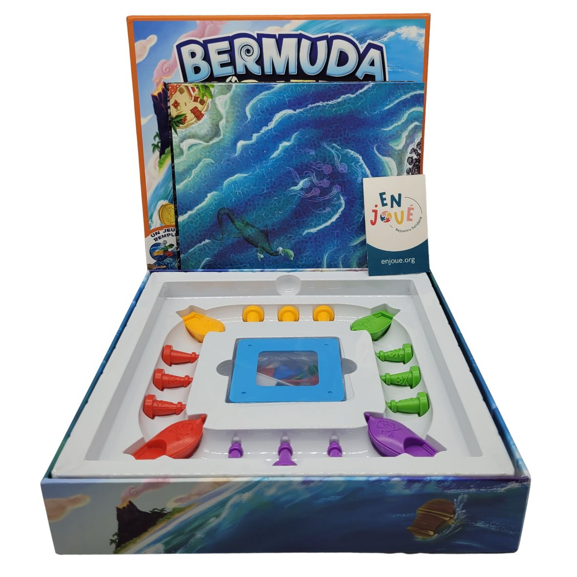Jeu de société - Bermuda Pirates - FoxMind - À partir de 7 ans. Très bon état - Vue 2 - 