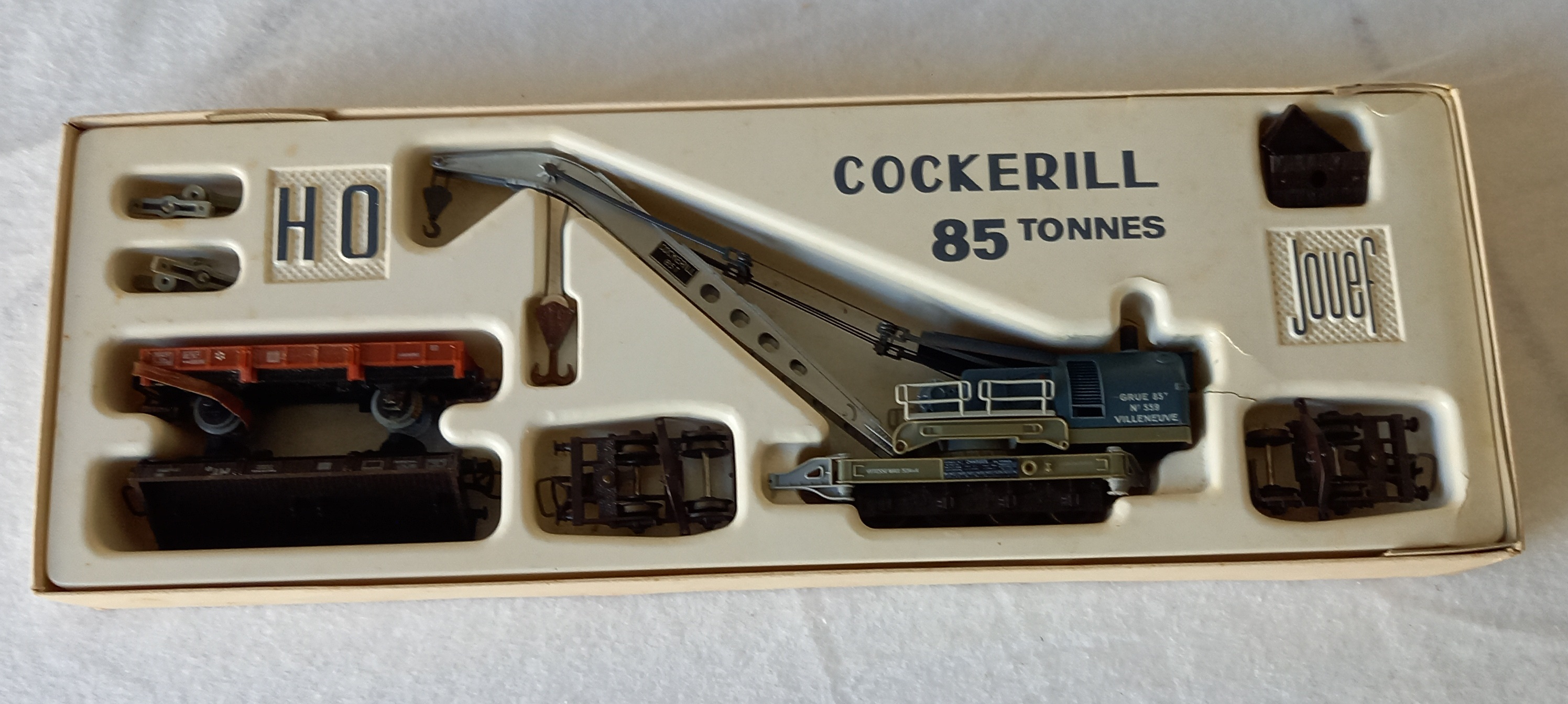 Vintage ancien train locomotive wagon Jouef Bon état - Vue 2 - 