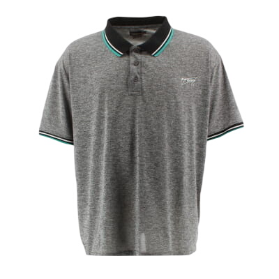 Polo gris chiné - homme - Atlas For Men - taille 5XL - Photo 0
