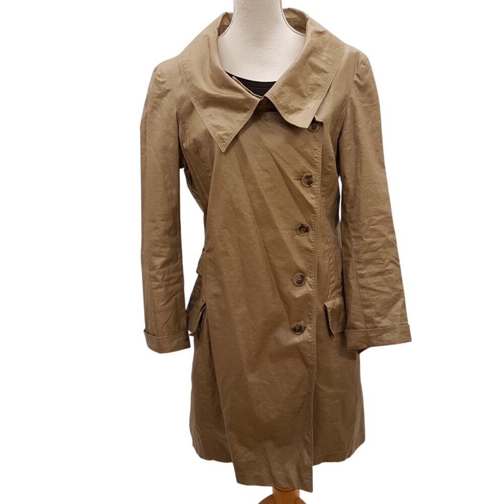 Trench beige - IKKS - taille 44 Bon état -  reconditionné disponible sur Label Emmaüs