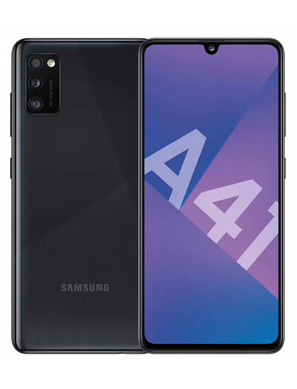Samsung Galaxy A41 - 64 Go - Bon état - Noir - Batterie testée  -  reconditionné disponible sur Label Emmaüs