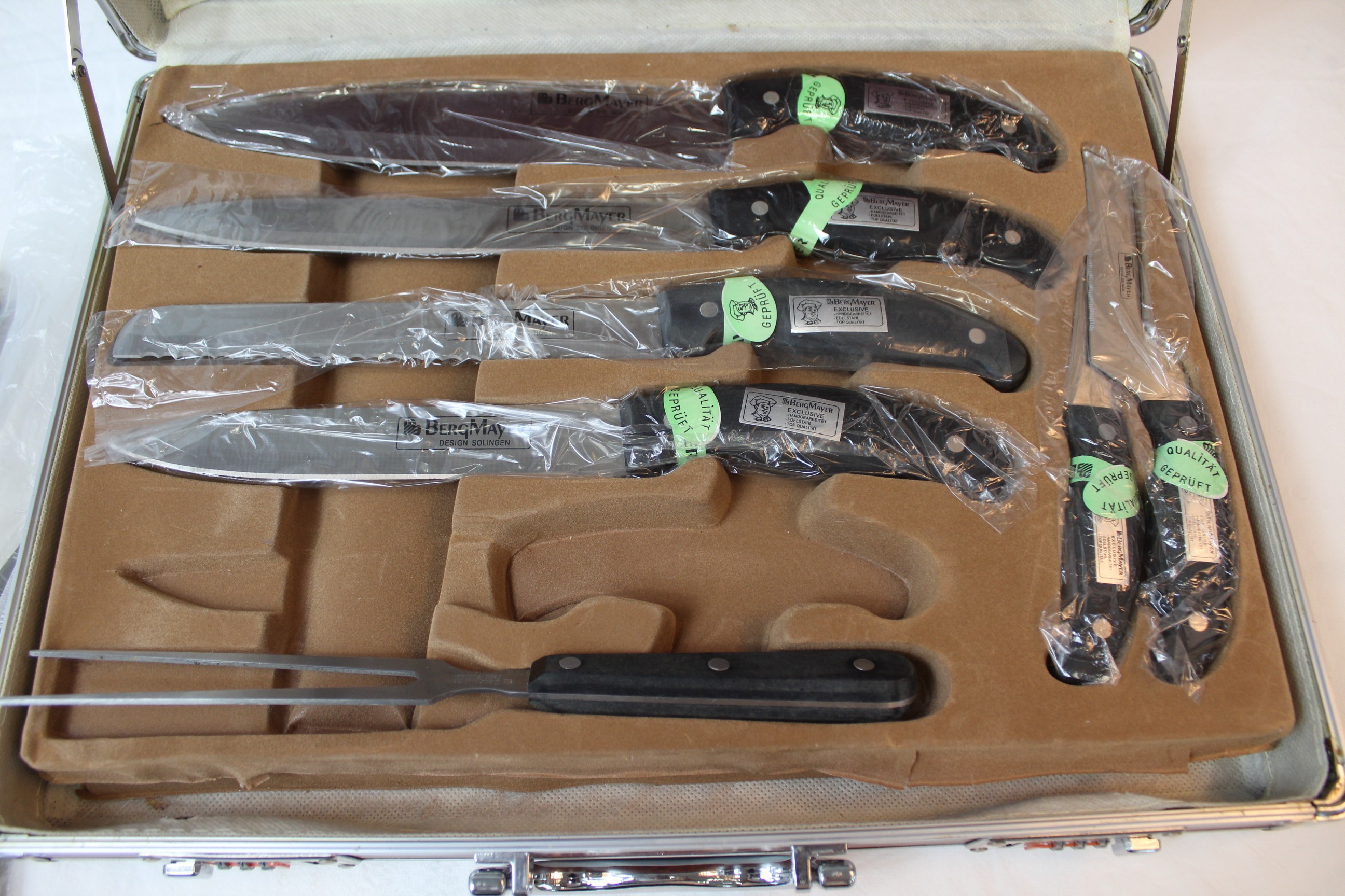 Mallette De Couteaux 24 Pieces - BERG MAYER - Très bon état - Photo 5