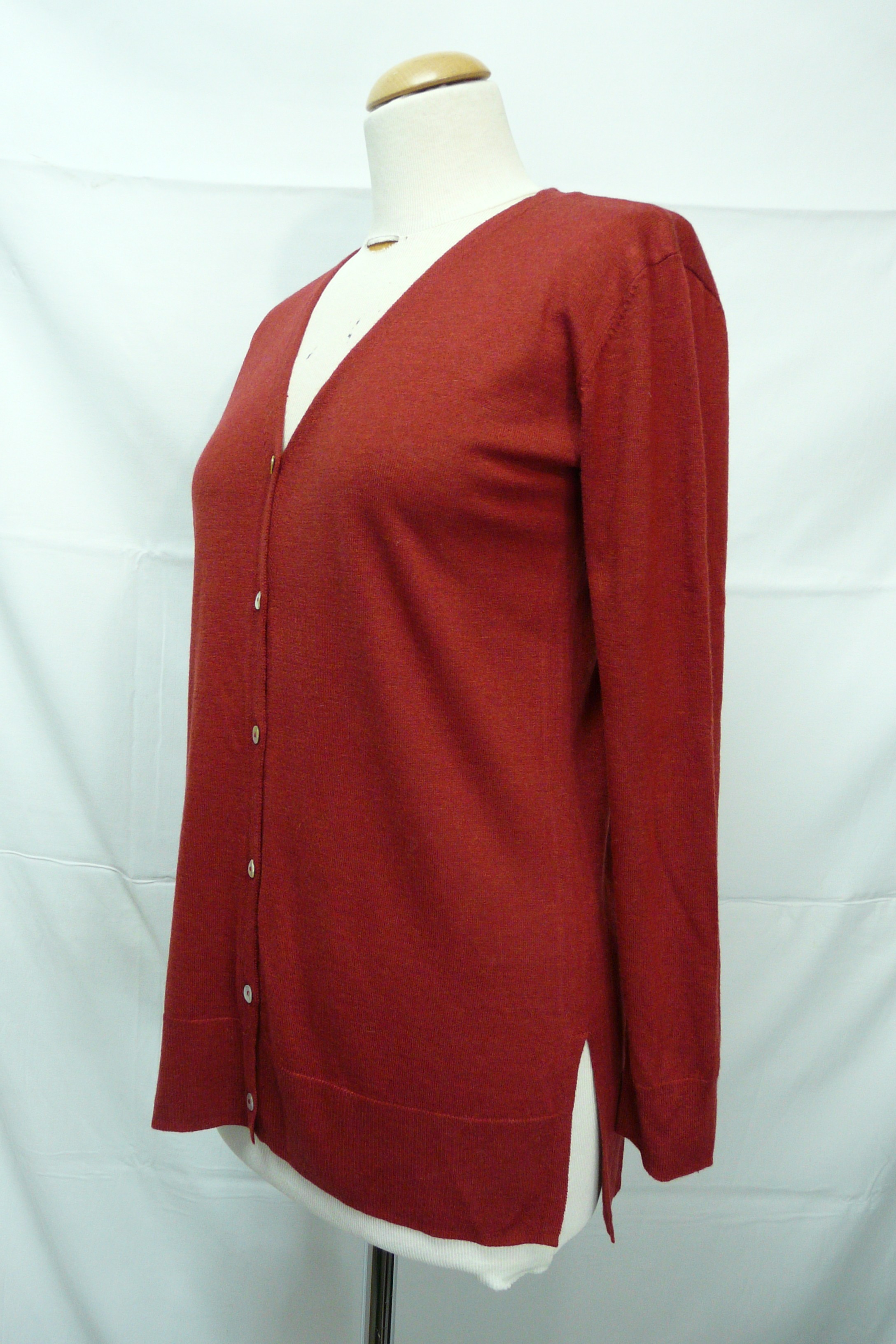 HF194 - Gilet fin en laine et cachemire mélangé - Nice Things by Paloma S - Taille S - Photo 2
