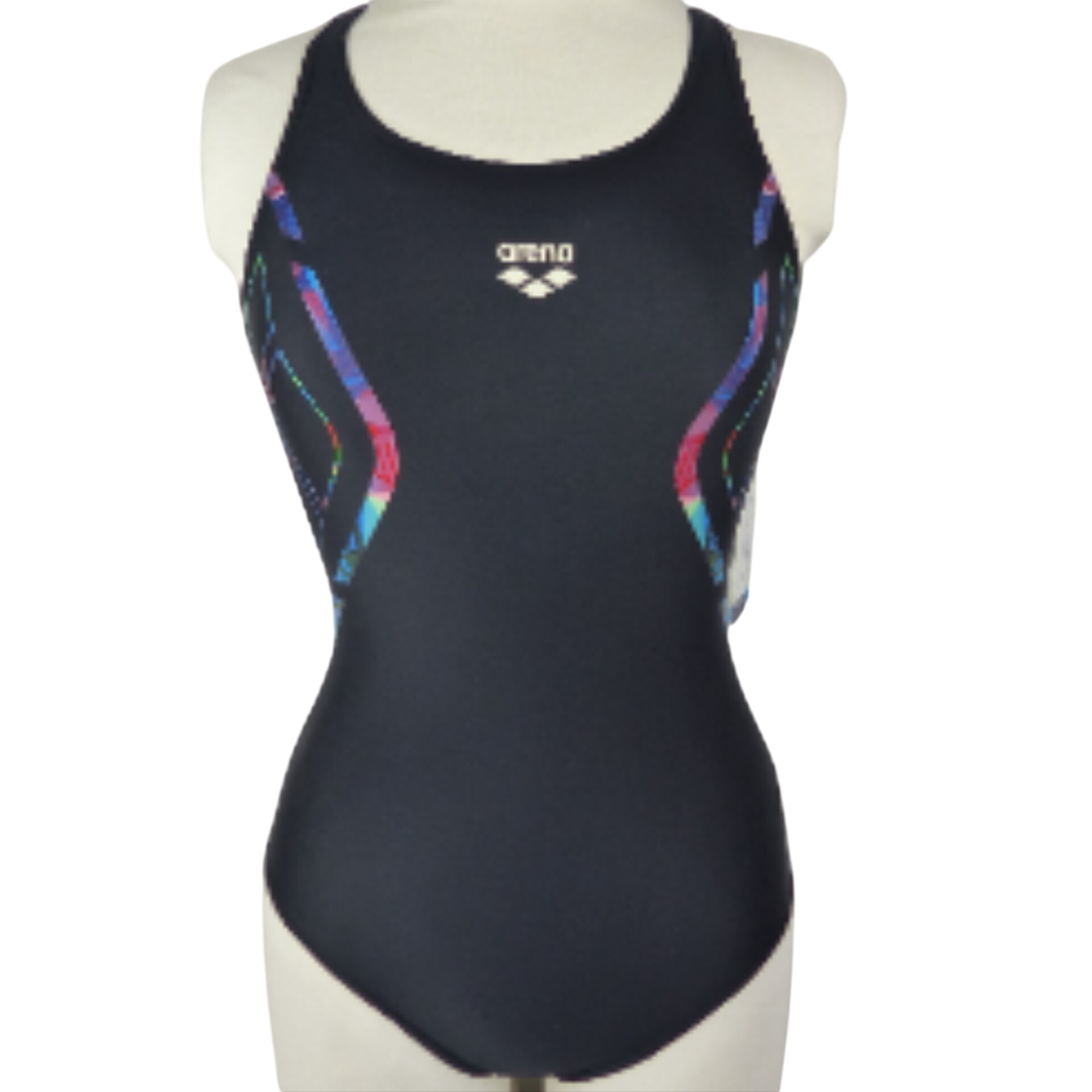 Maillot de bain une pice  Taille 36  Noir et bleu, dos nageur - arena - Modalova