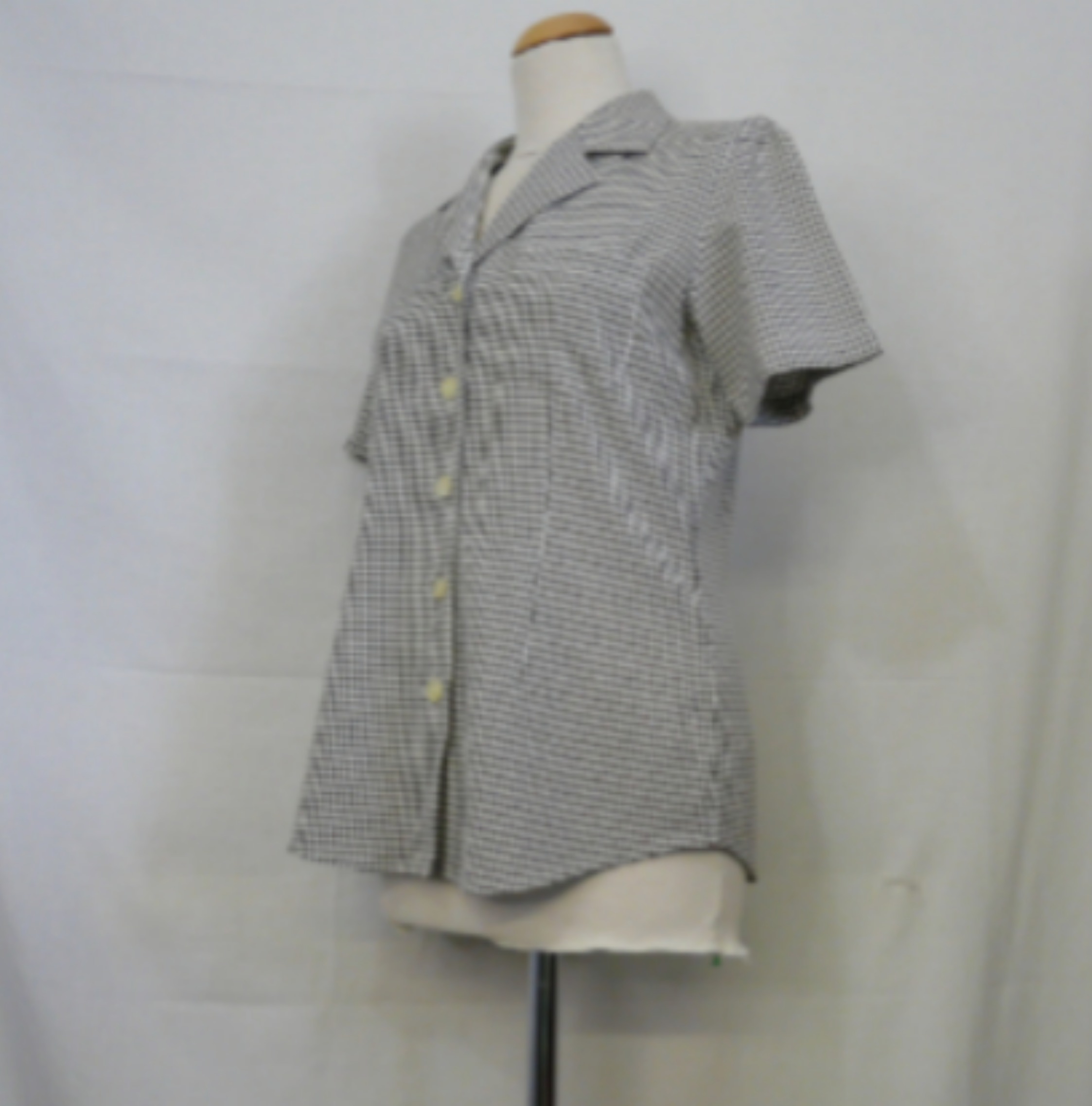 HF71 - Chemisier vintage à carreaux - Gerard Darel - Taille 40 Très bon état - Vue 3 - 