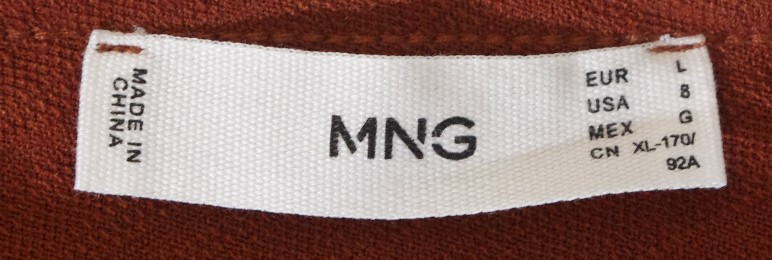 🧡👗 Robe MNG - L - Dos Nu Orange Brique 👗🧡 - Photo 4