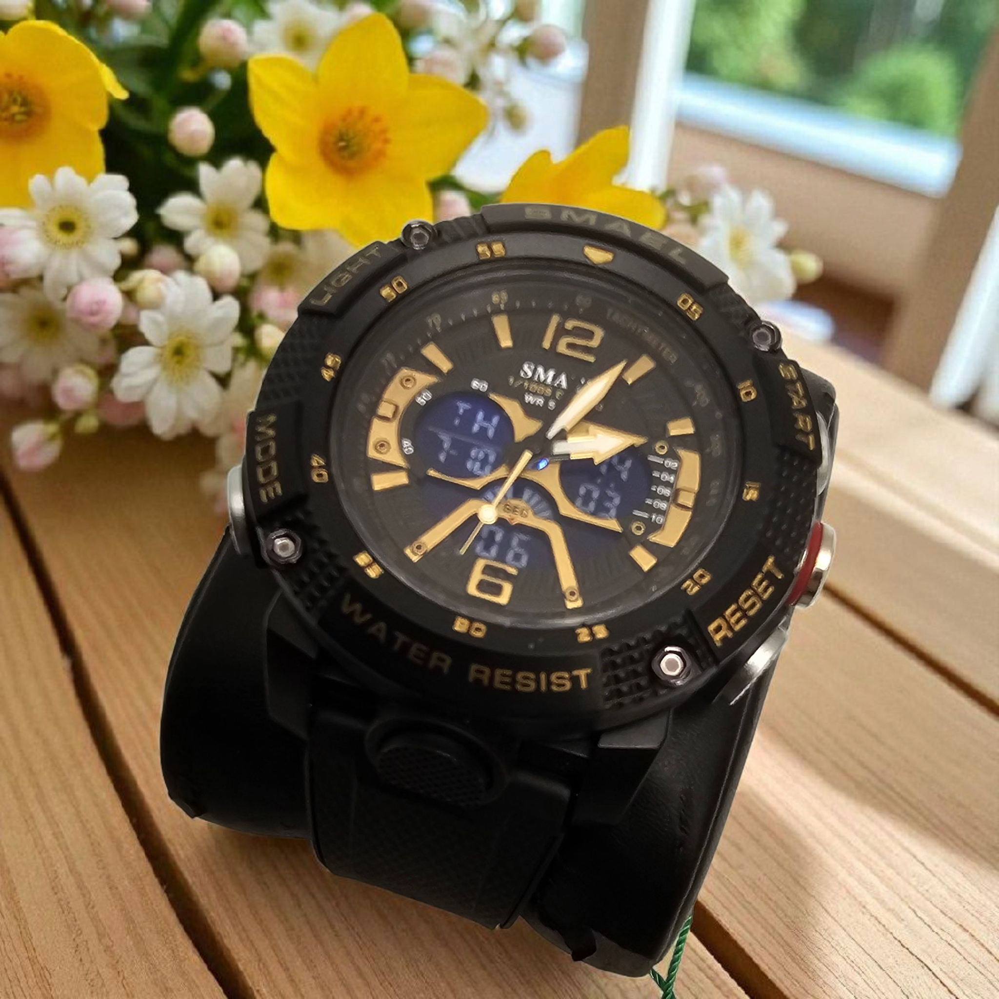 Montre Mixte Boosns / Smael Sport Digitale ; Etanche Alarme Chronomètre Date LED Électronique - Photo 0