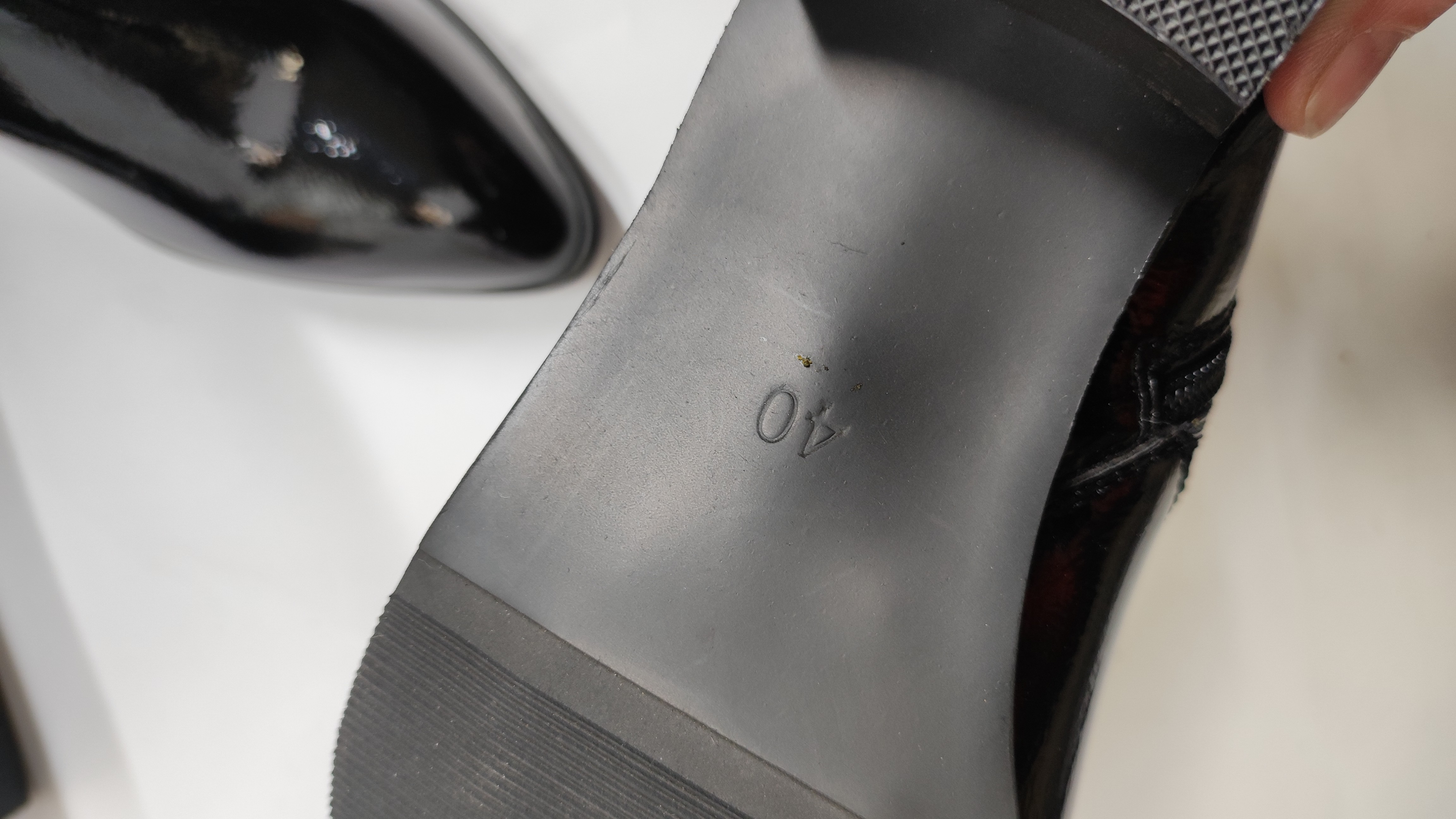 Bottines noires vernies T40 neuves - Photo 4