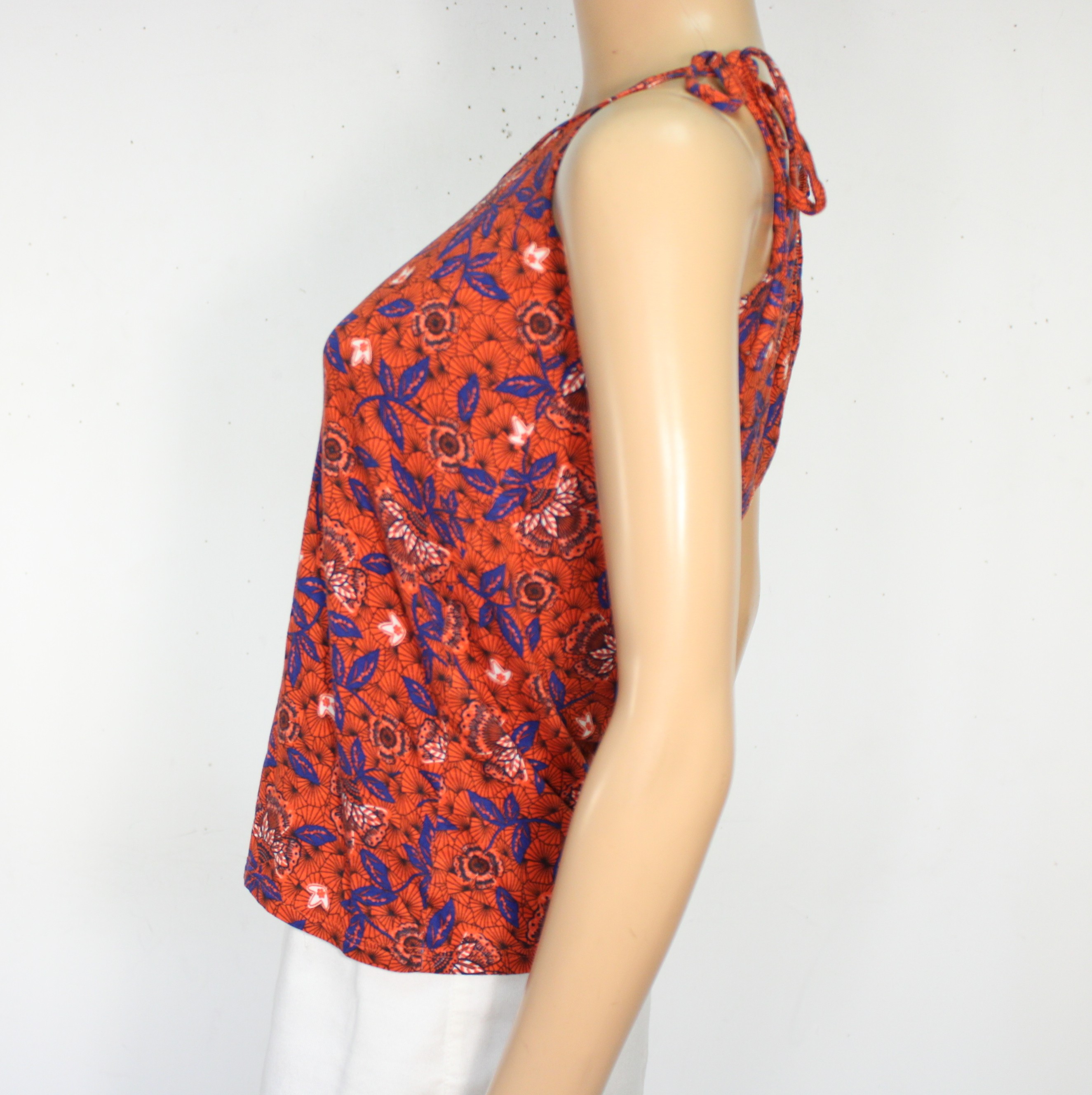 Débardeur Femme Corail & Bleu PROMOD Taille XS - Photo 3