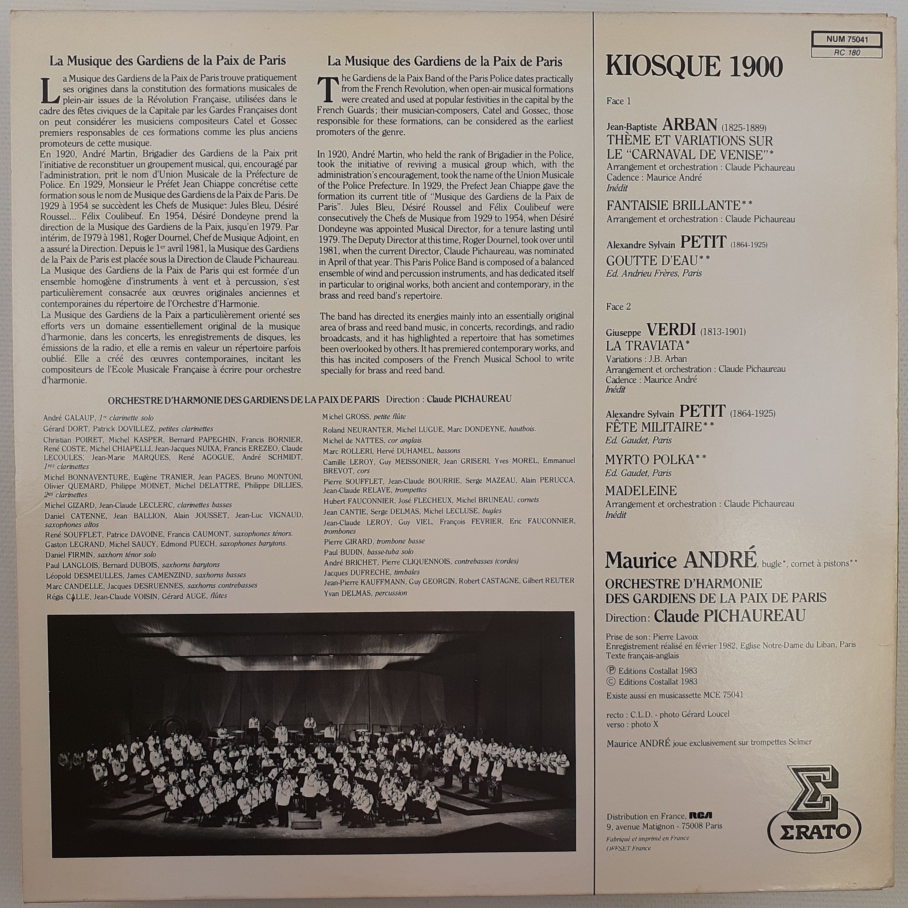 Maurice André - kiosque 1900  - Vue 4 - 