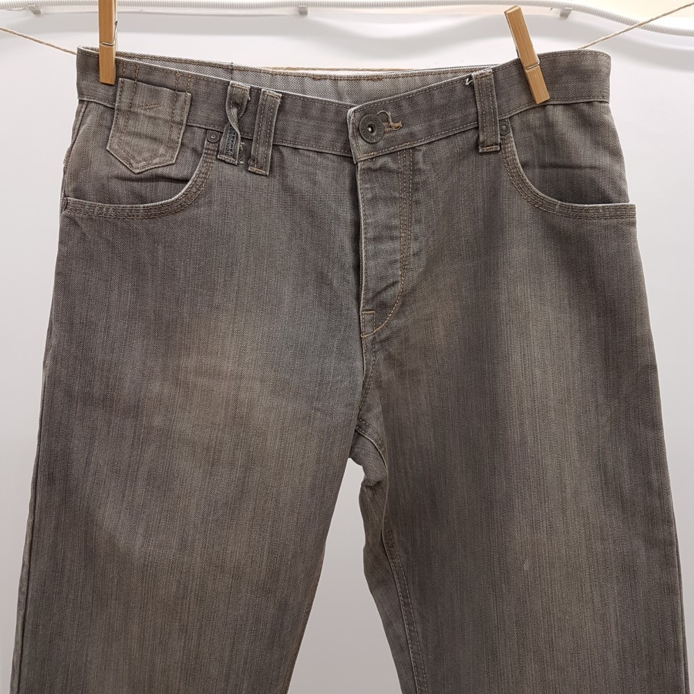 Jean gris délavé - BRICE - taille 40 - Photo 4