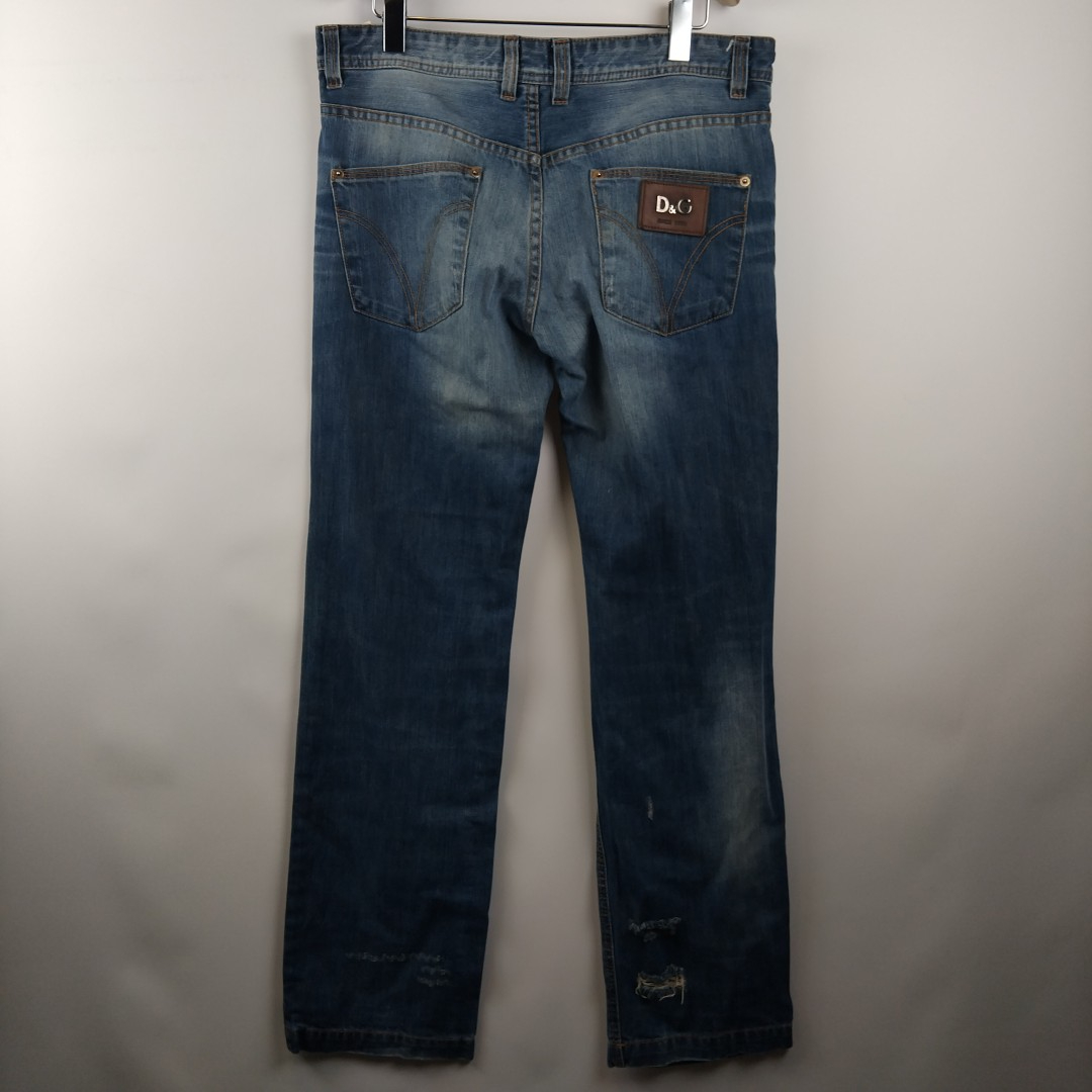 Dolce & Gabbana - pantalon en jeans 100% coton - Taille 44/46 ( estimé) - Photo 2