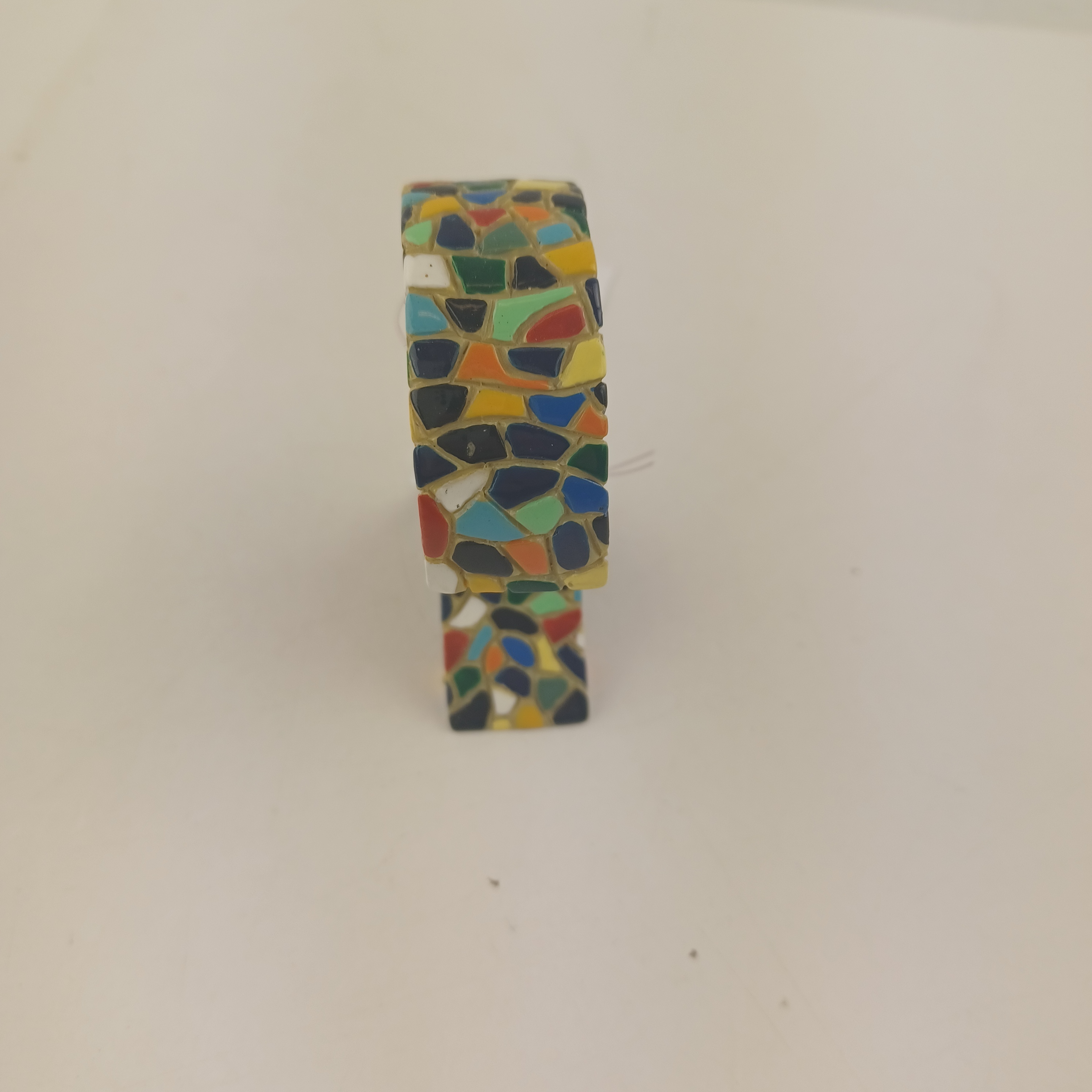 Voir photo 4 de Figurine abstraite en mosaïque Figurine abstraite en mosaïque Très bon état - Vue 4 -