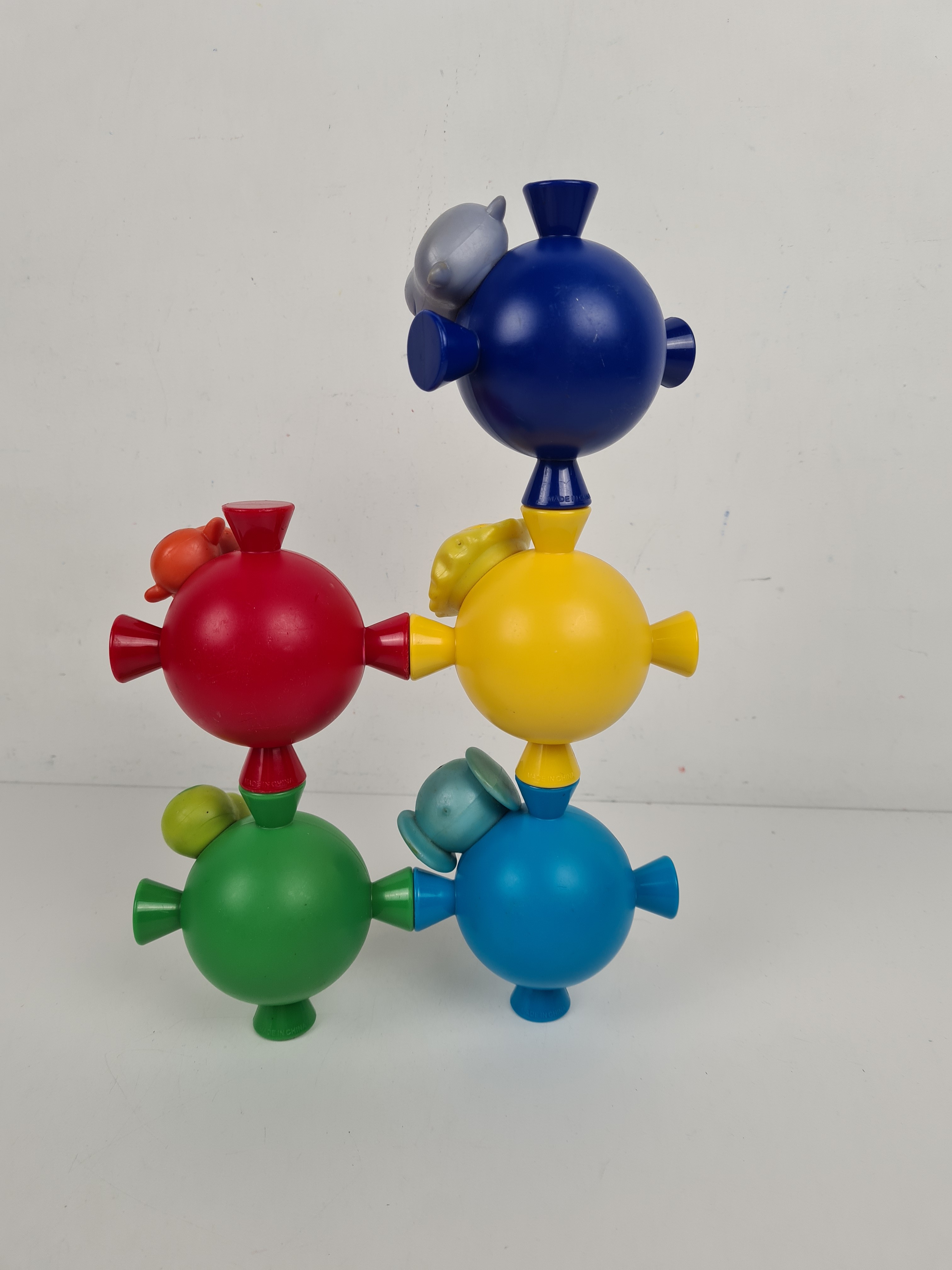Jouet premier âge - Lot de 5 animaux magnétique - Fagoé - 12 mois + - Photo 2