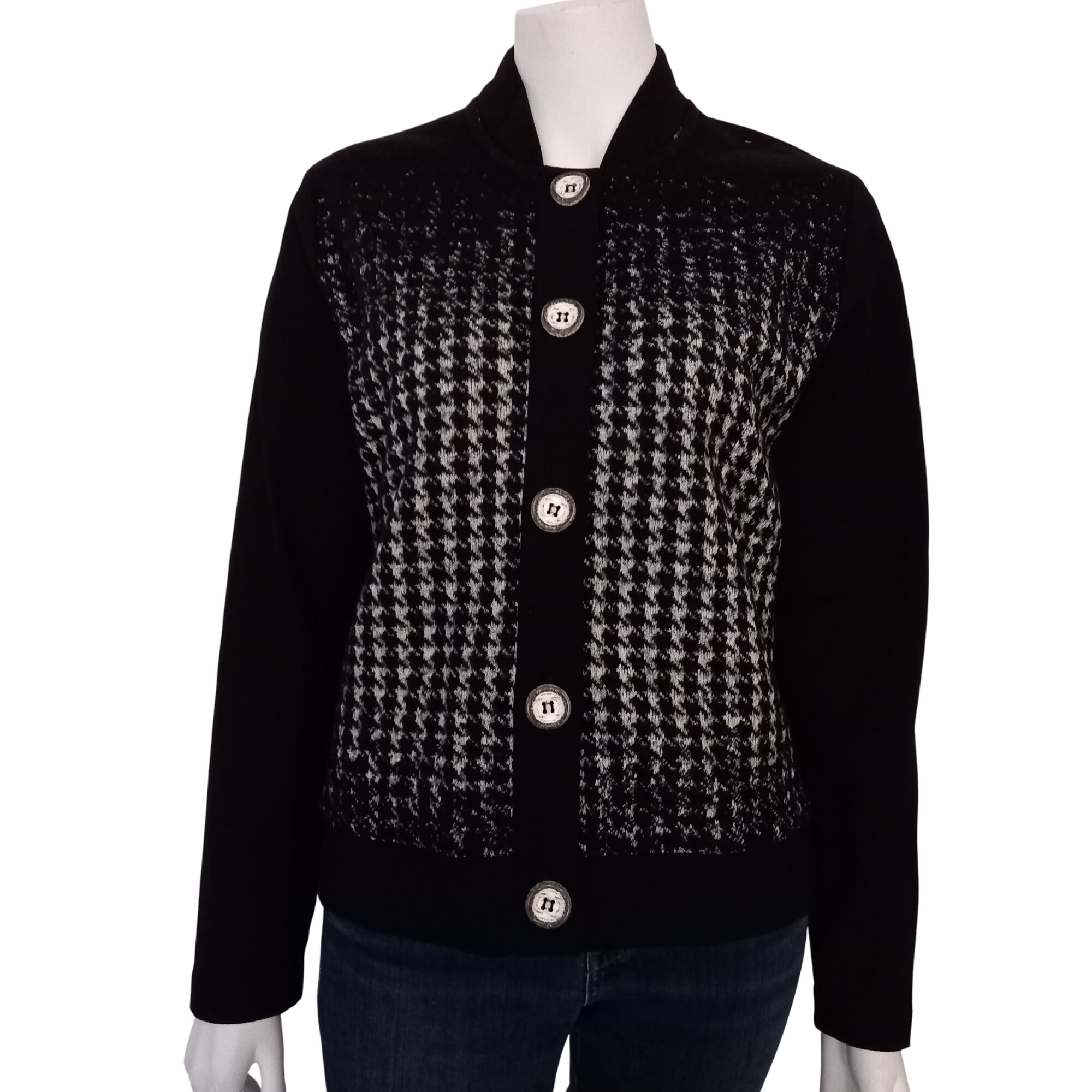 Cardigan "Pause Café" Très bon état -  reconditionné disponible sur Label Emmaüs