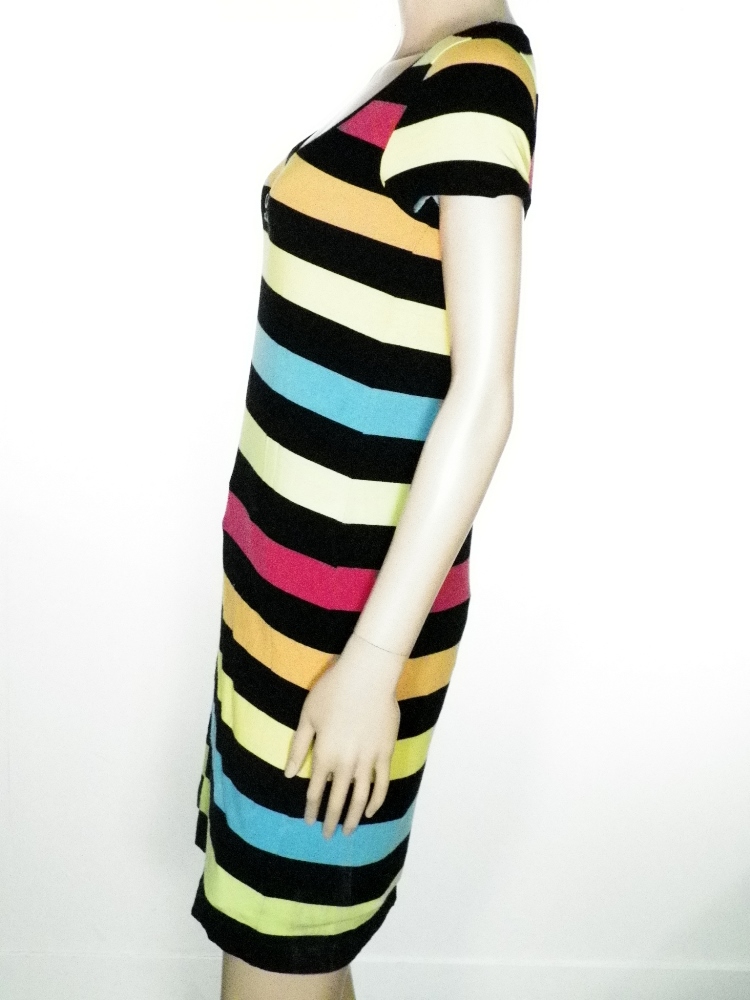 Robe Multicolore LITTLE MARCEL T M. Bon état - Vue 3 - 