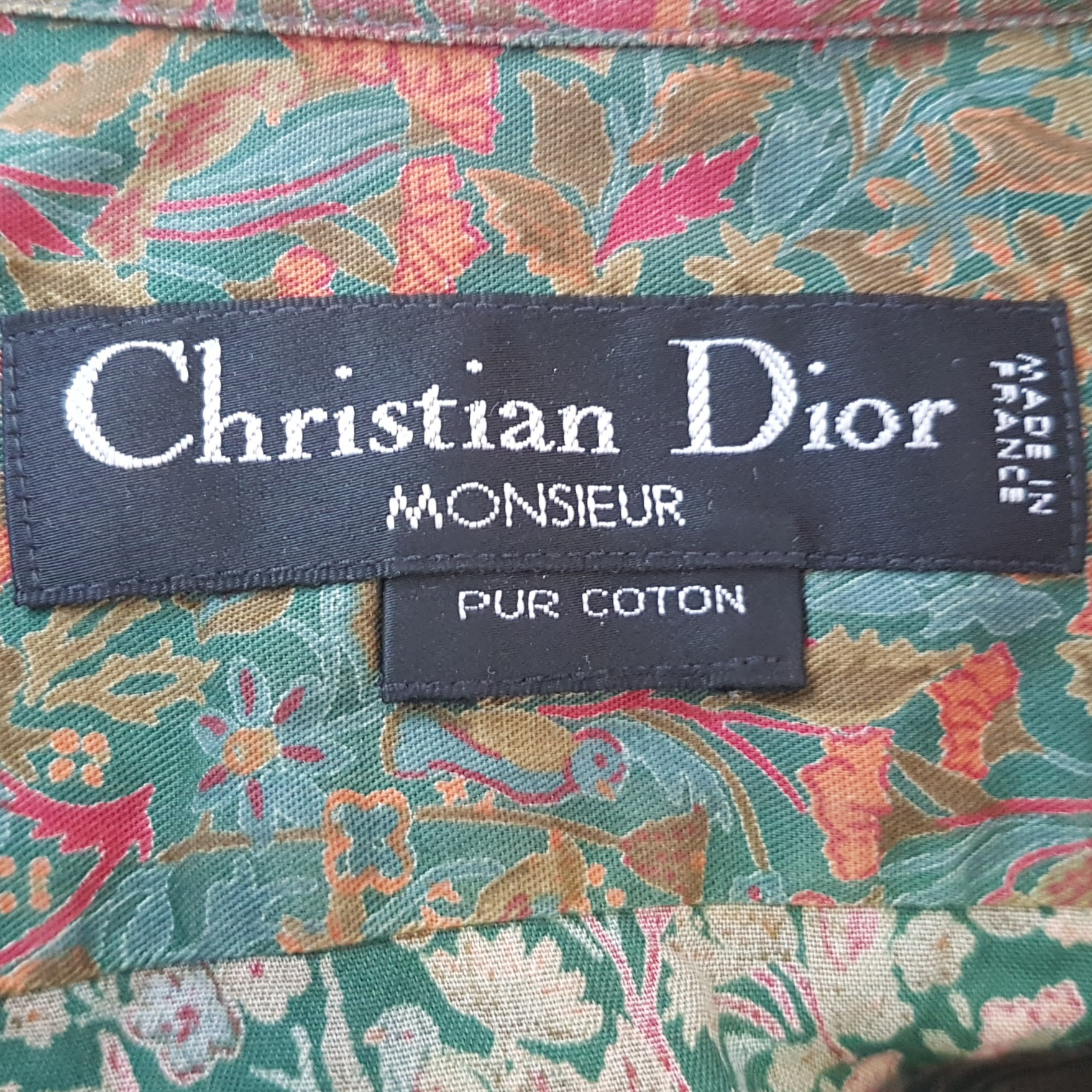 Chemise vintage - CHRISTIAN DIOR - M - Photo 5