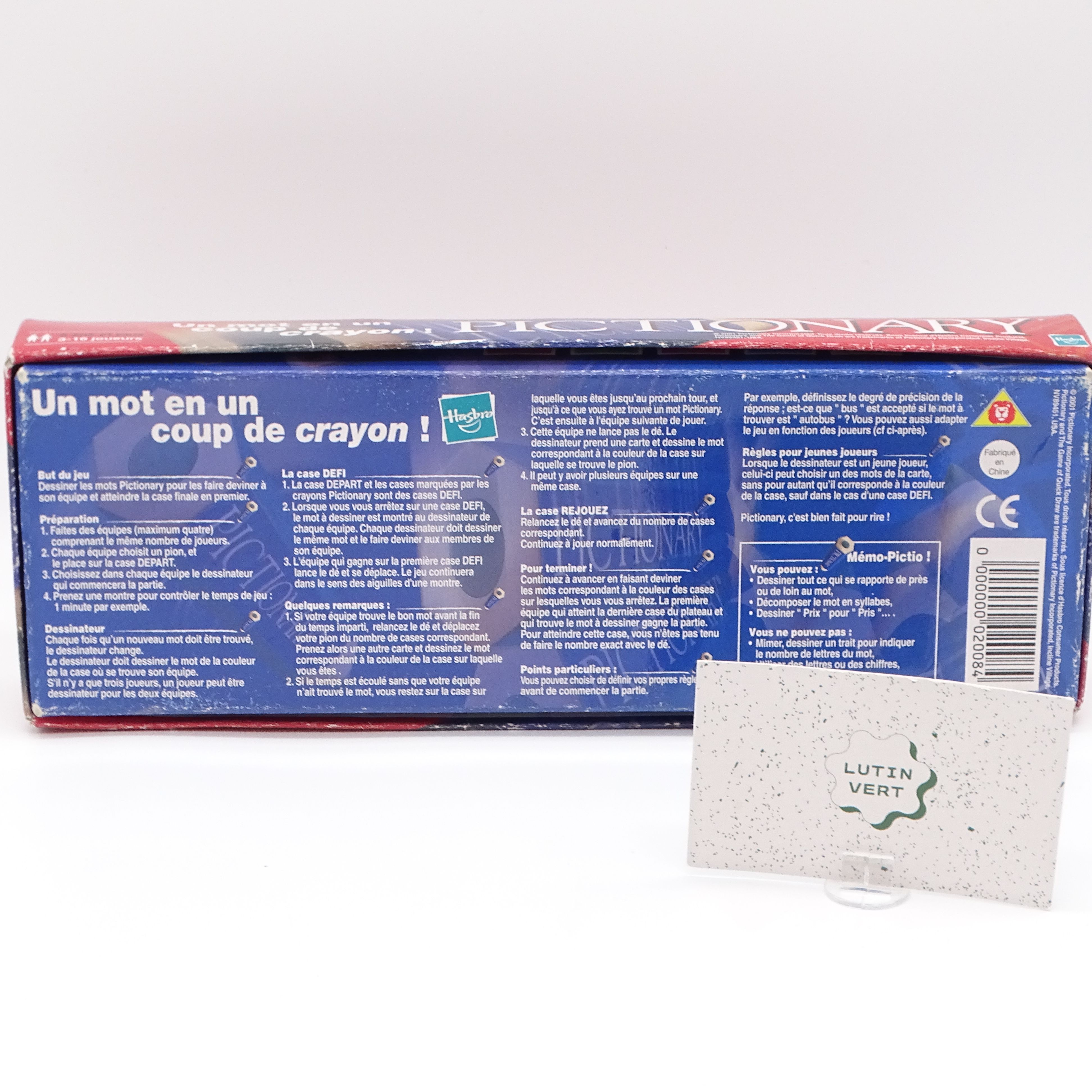 pictionary HASBRO - Dès 8 ans | Ref 14625 Très bon état - Vue 3 - 