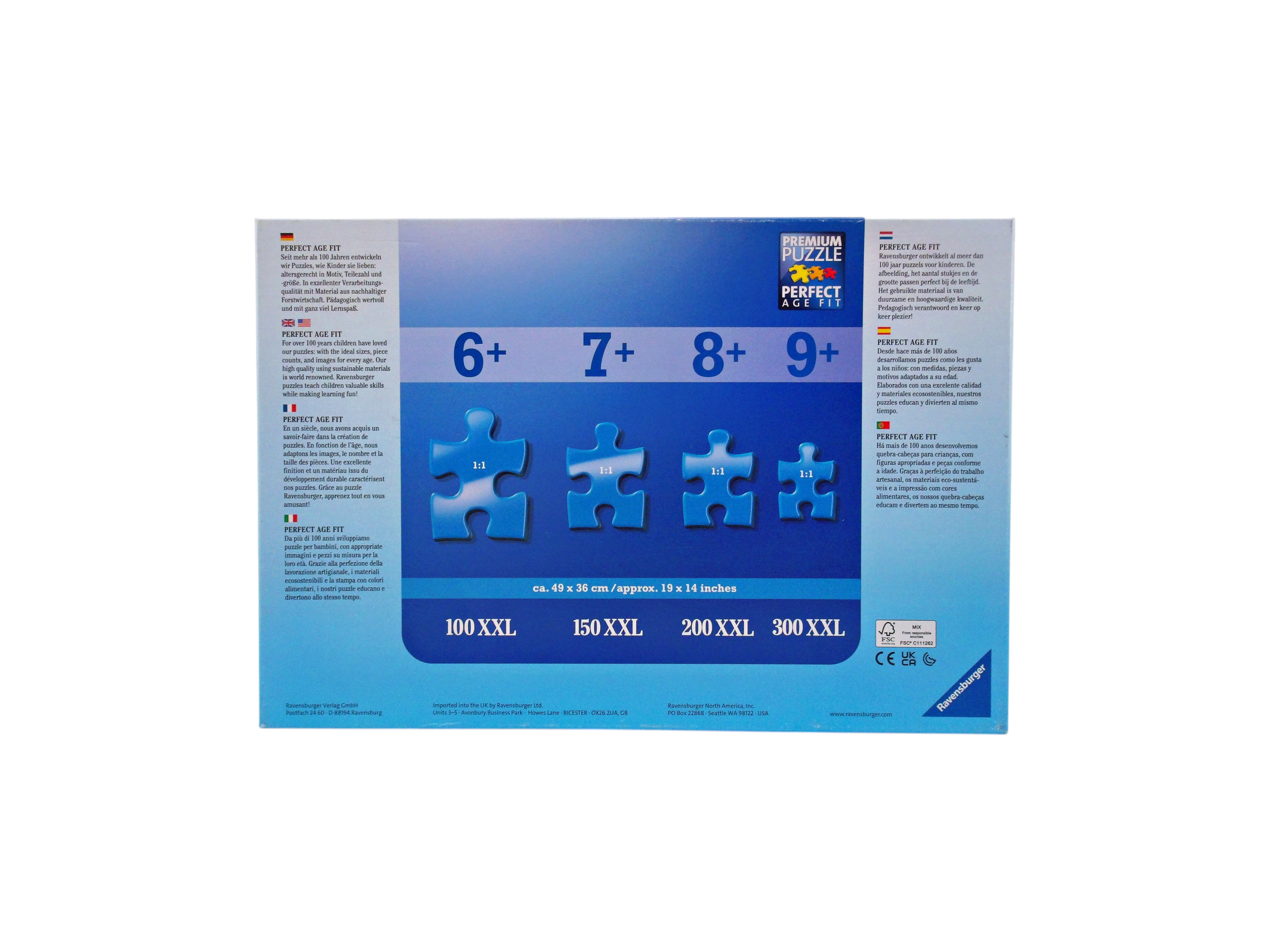 Puzzle - Félins - 200 pièces- Édition 2015 Comme neuf - Vue 2 - 