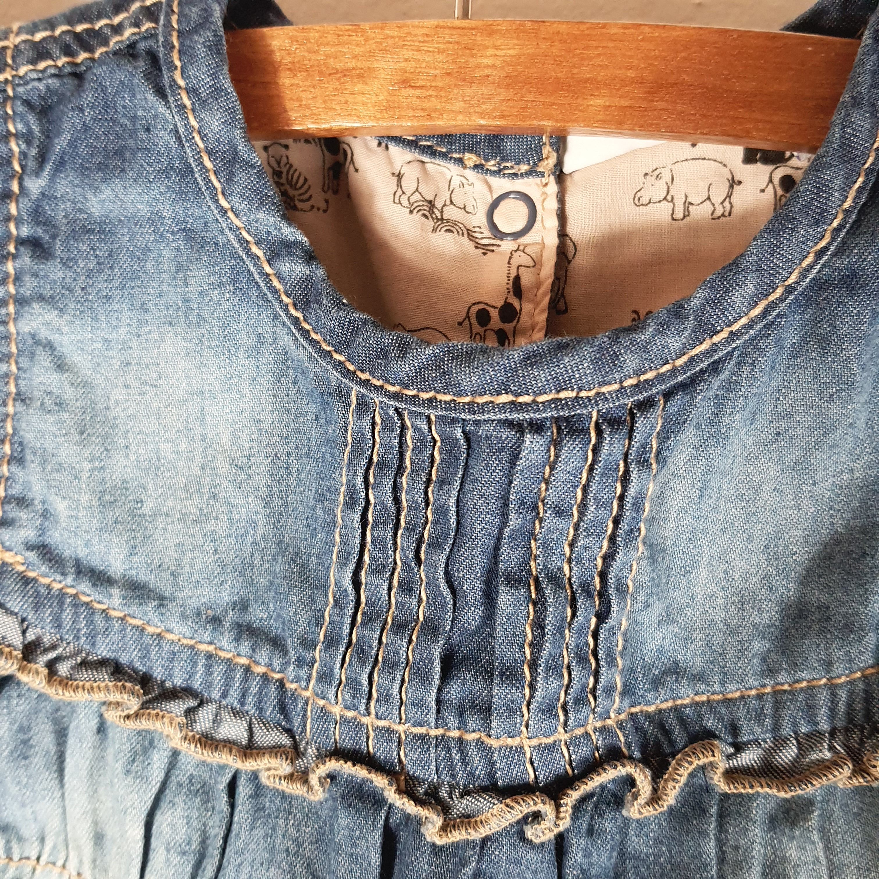 Robe en jeans - 6-9 mois -Mexx - Photo 2
