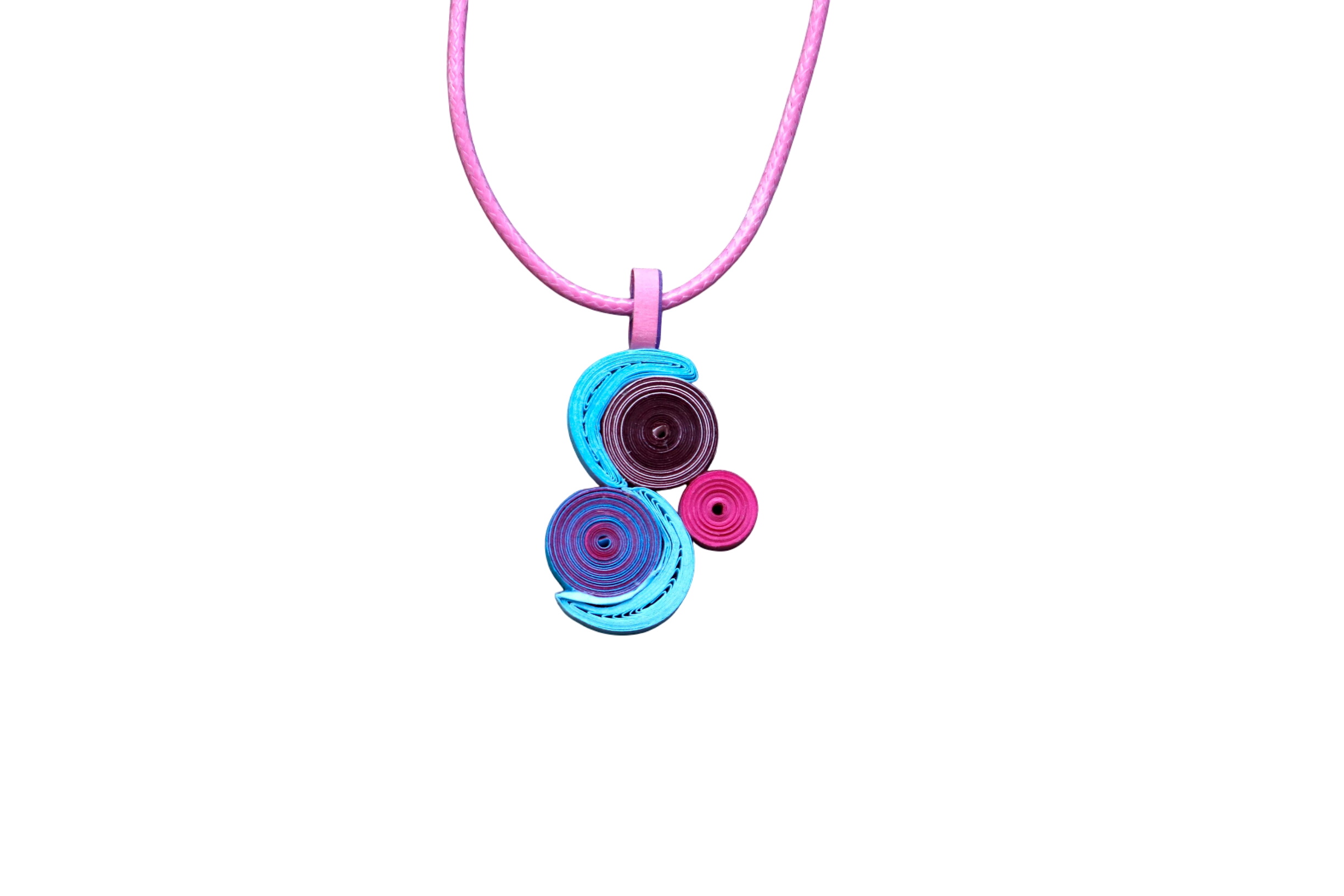 Collier en papier upcyclé - Photo 0