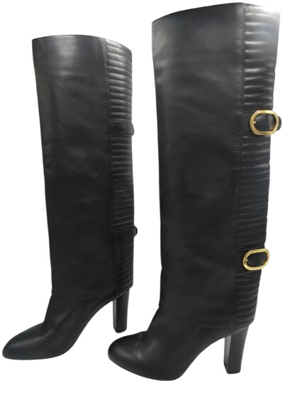 Bottes en cuir  talon haut - sergio rossi - Modalova