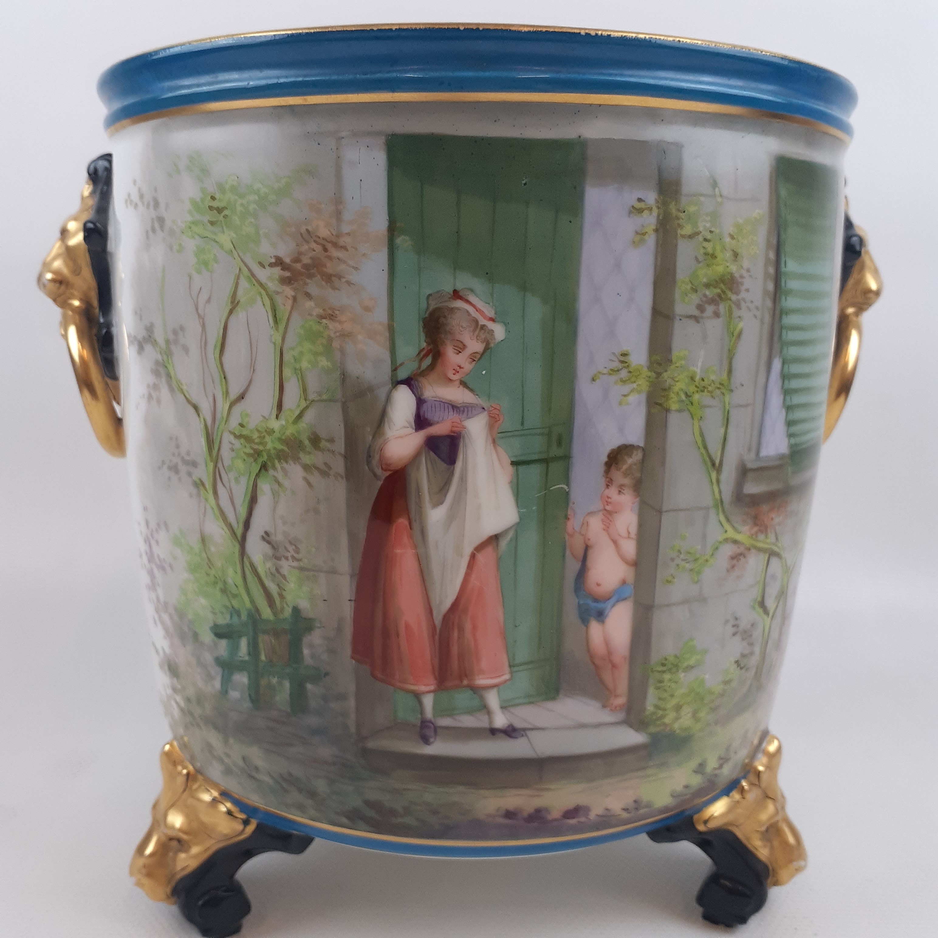 Cache-pot en porcelaine Très bon état - Vue 3 - 