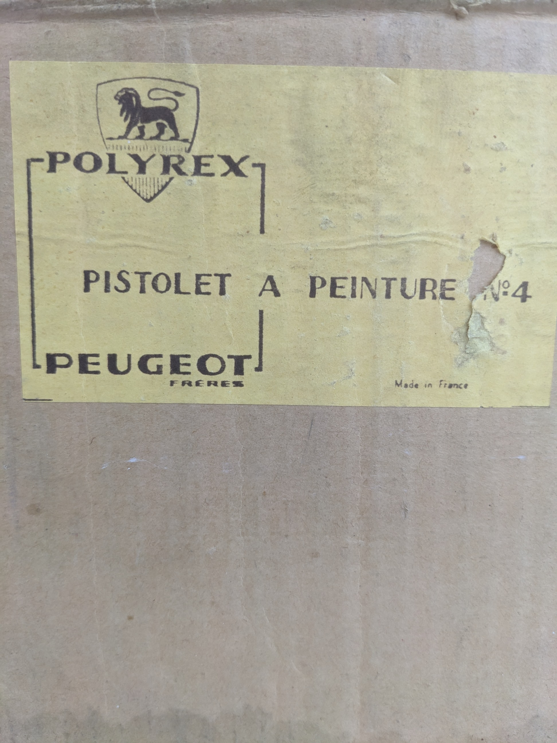 Pistolet à peinture Peugeot - POLYREX - France - Photo 4