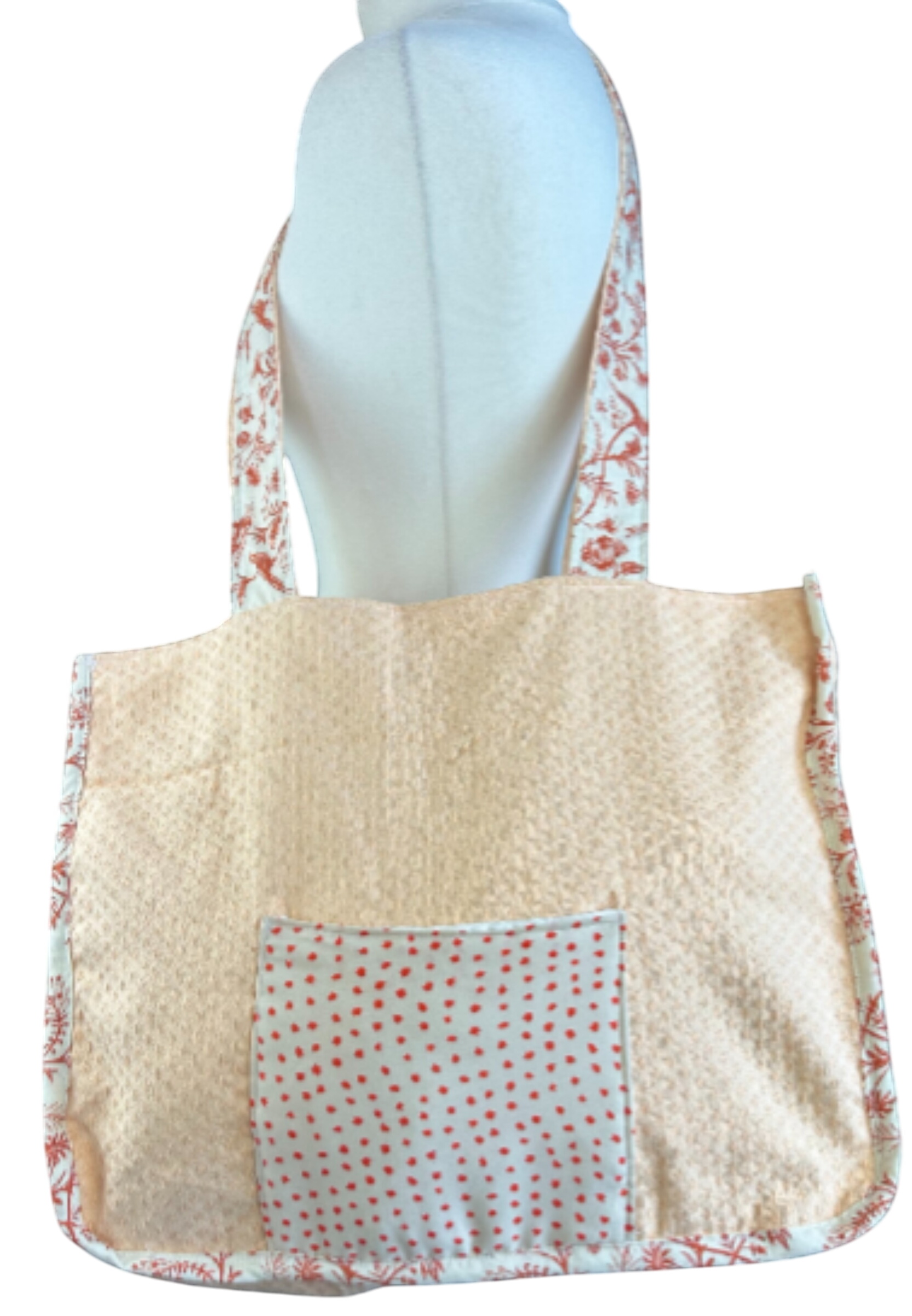 Sac cabas rectangle tissu neuf - Label Emmaus - Modalova